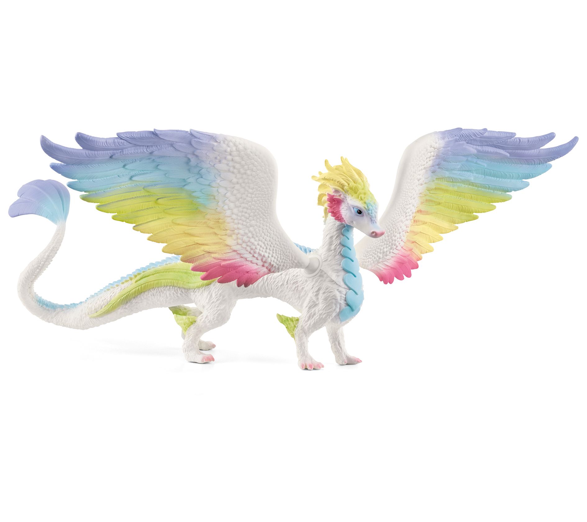 Schleich Bayala Rainbow Dragon Figurine Large 13" Wingspan