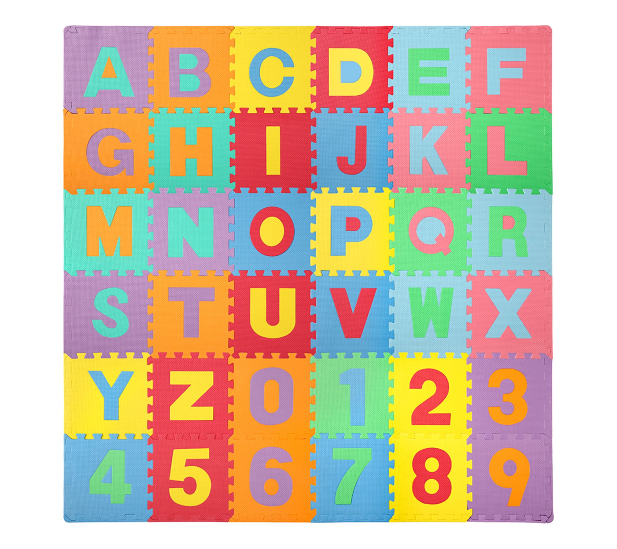 Easy Playhouse Tile Playmat Alphabets & Letters- 36pc
