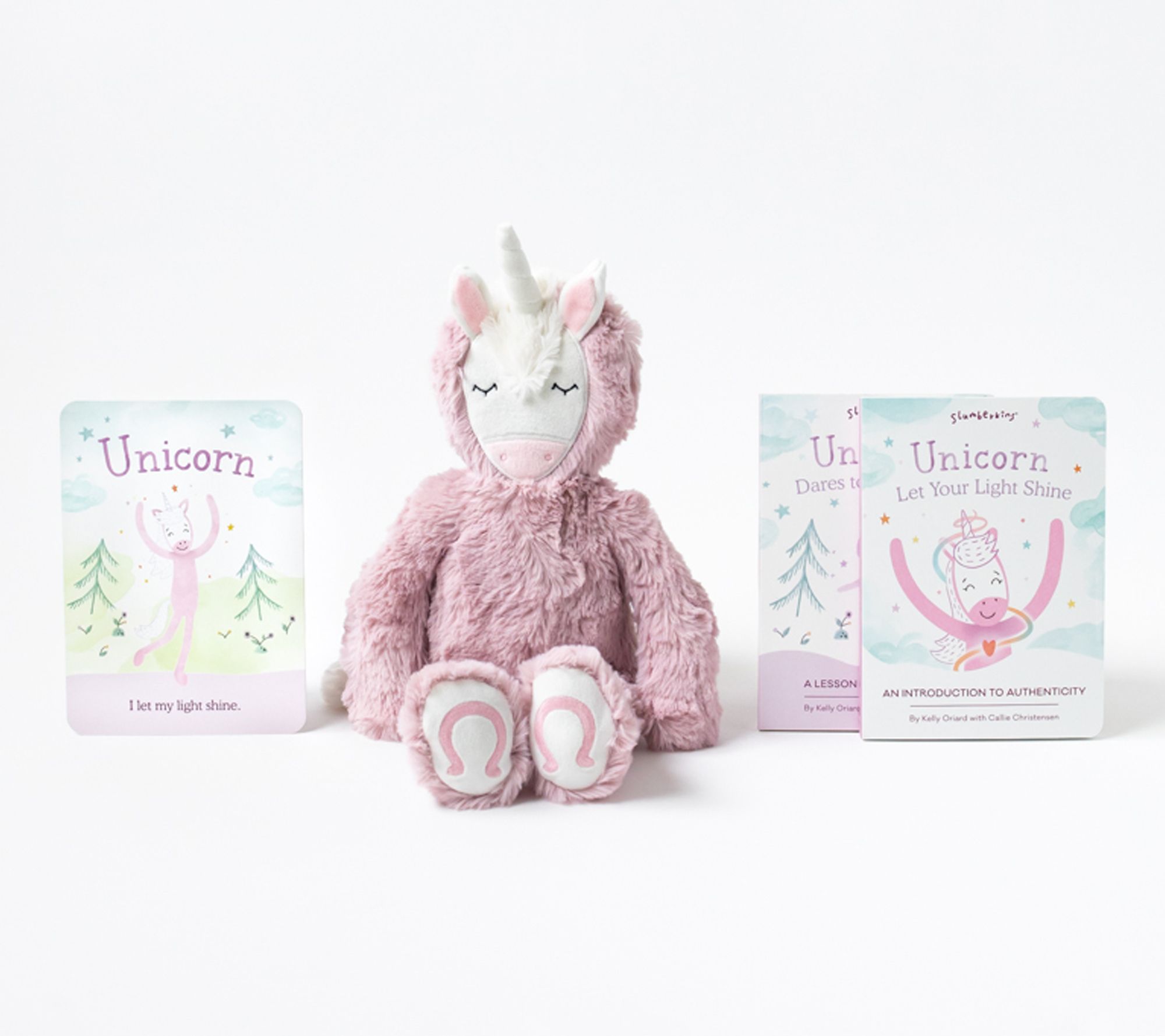 Slumberkins Unicorn for Being Yourself Kin Set