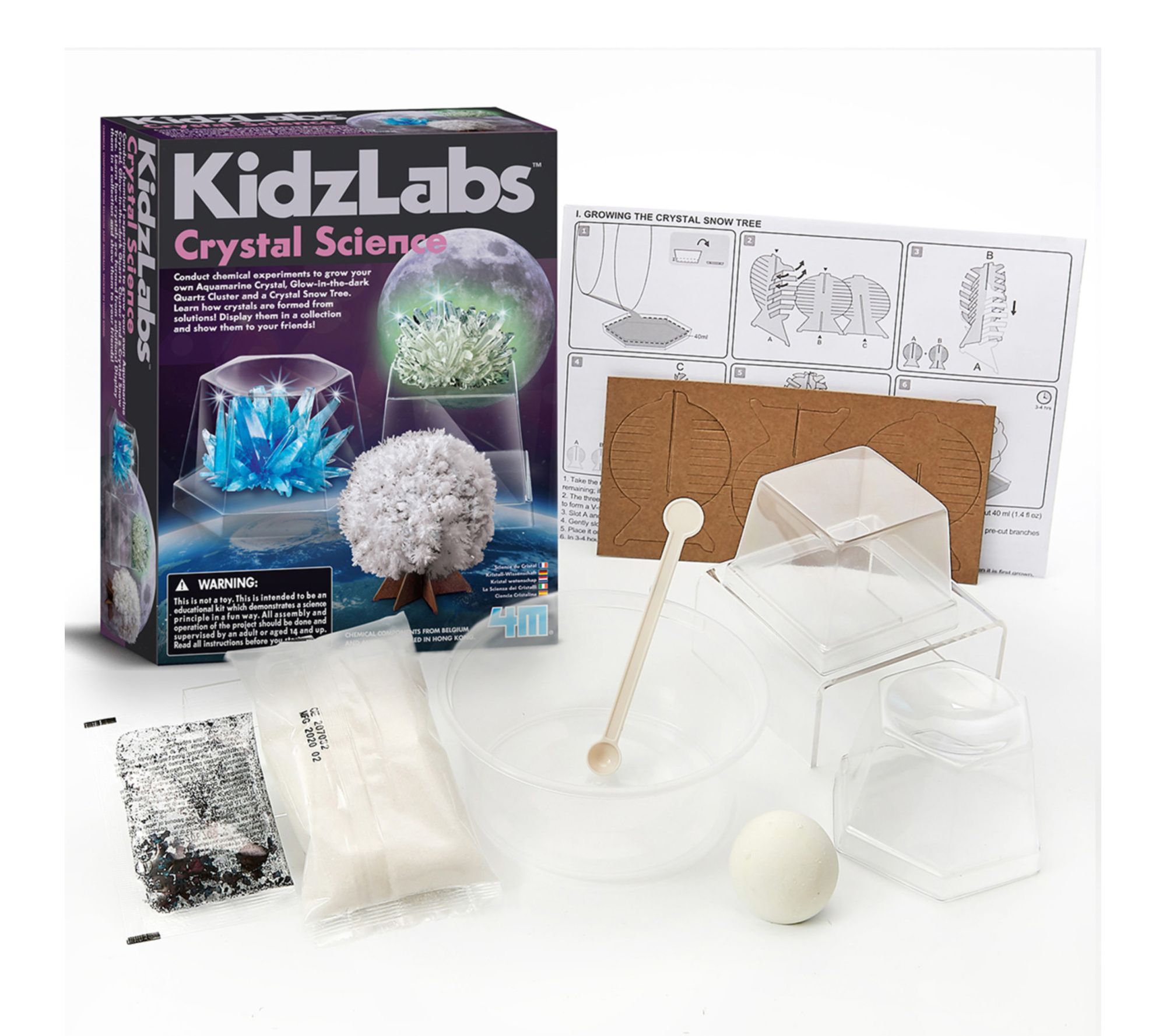 4M KidzLabs Crystal Science Kit