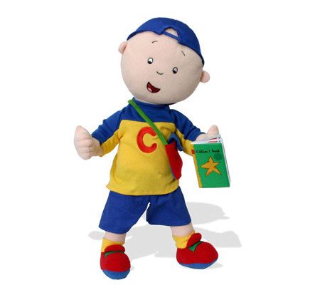 Talking Caillou Plush Doll — QVC.com