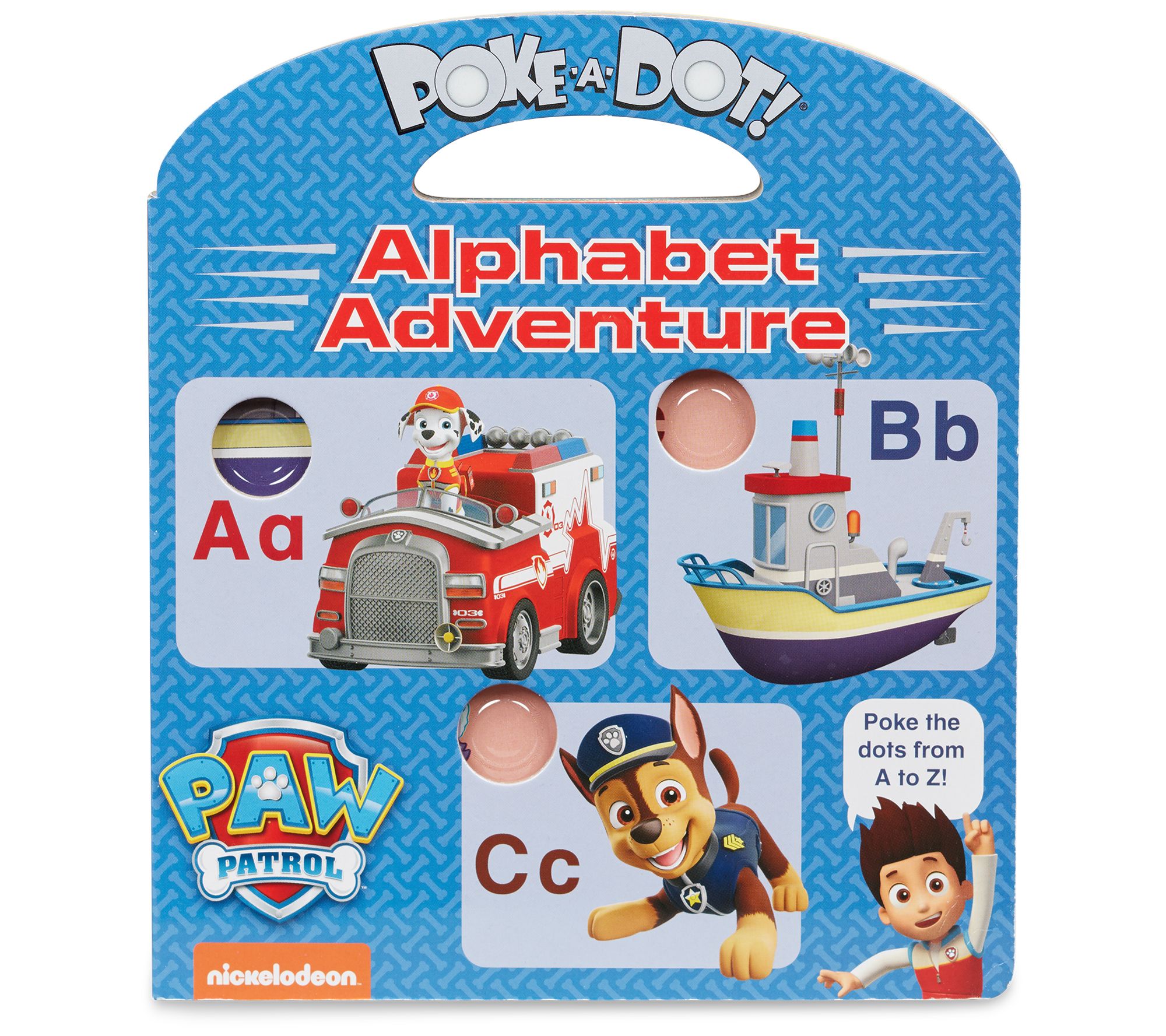 Paw Patrol Poke-A-Dot - Alphabet Adventure