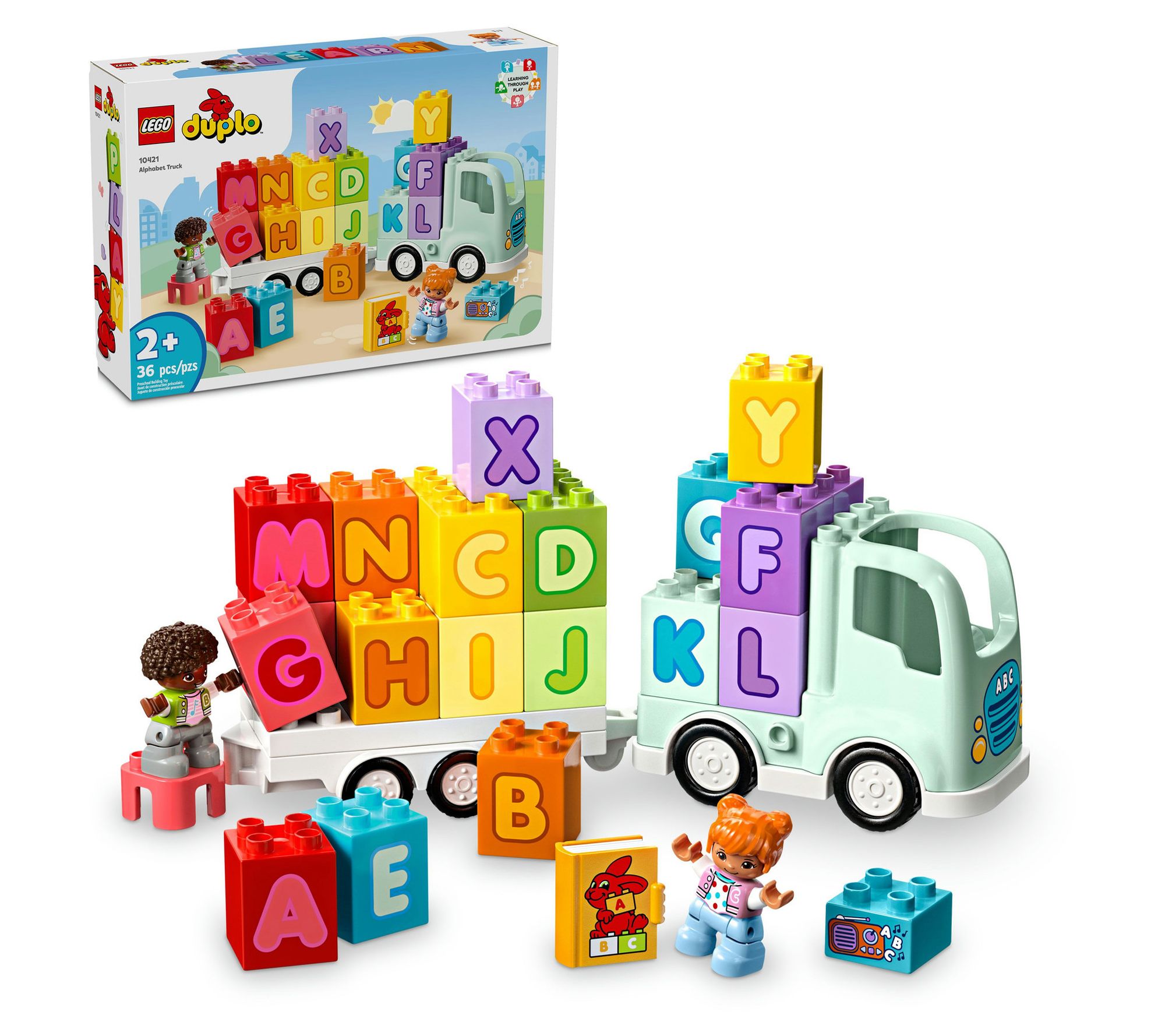 LEGO DUPLO Town Alphabet Truck Toy 10421 - 36 Pieces