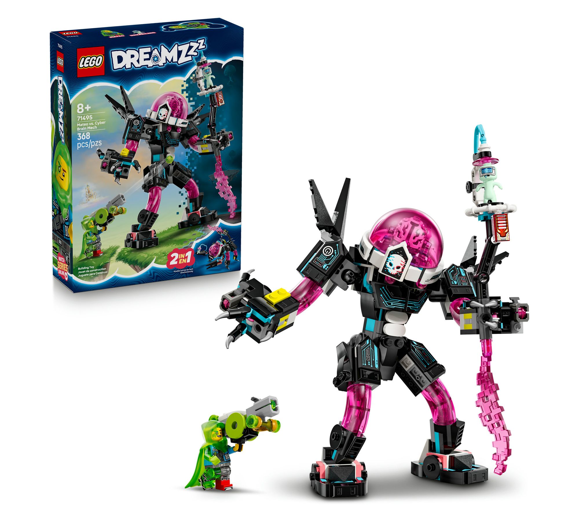 LEGO DREAMZzz Mateo vs. Cyber Brain Mech RobotToy 71495