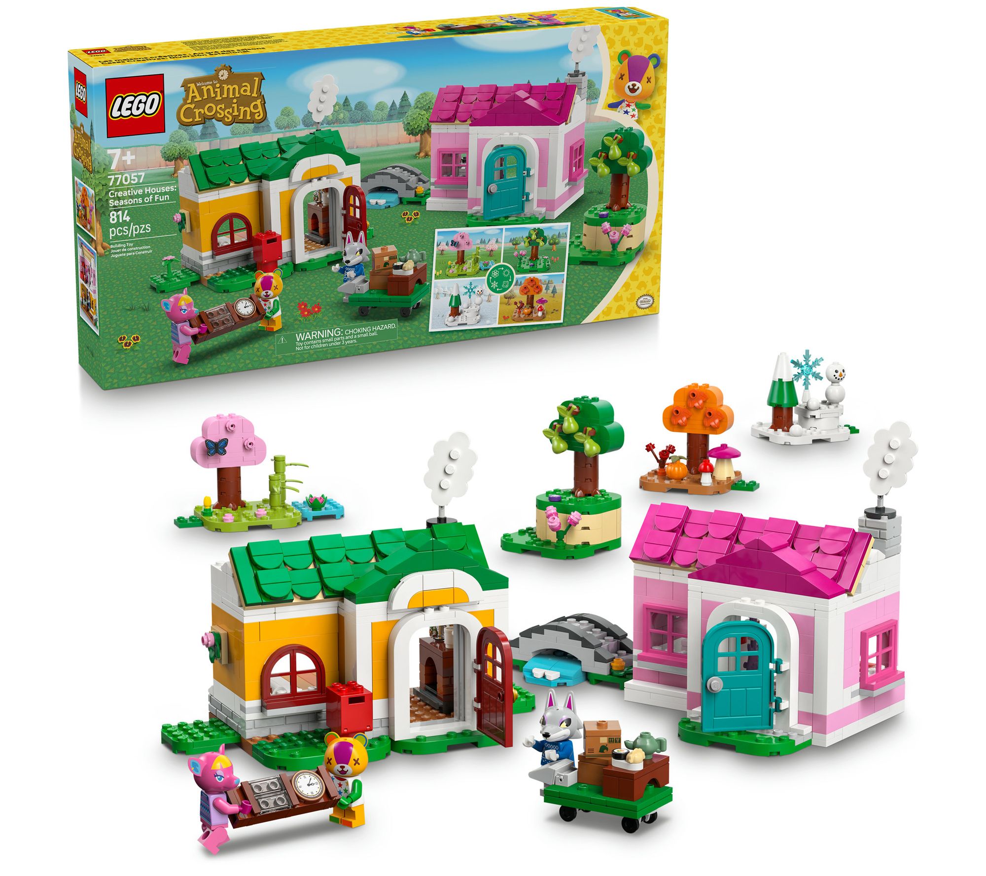 LEGO Animal Crossing Creative Houses: Seasons of Fun Building