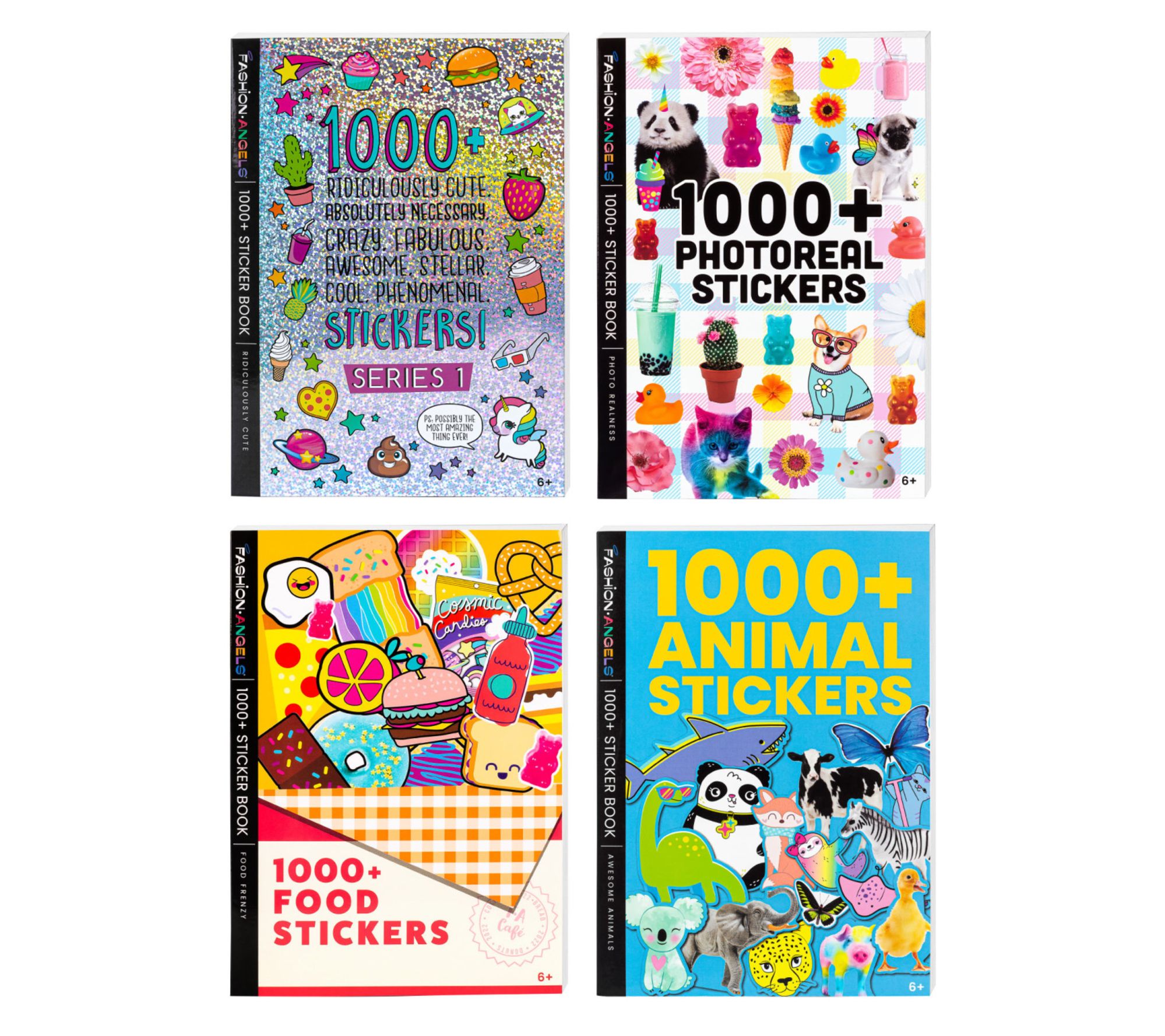 Fashion Angels: Sticker Book Bundle - 4 Pack