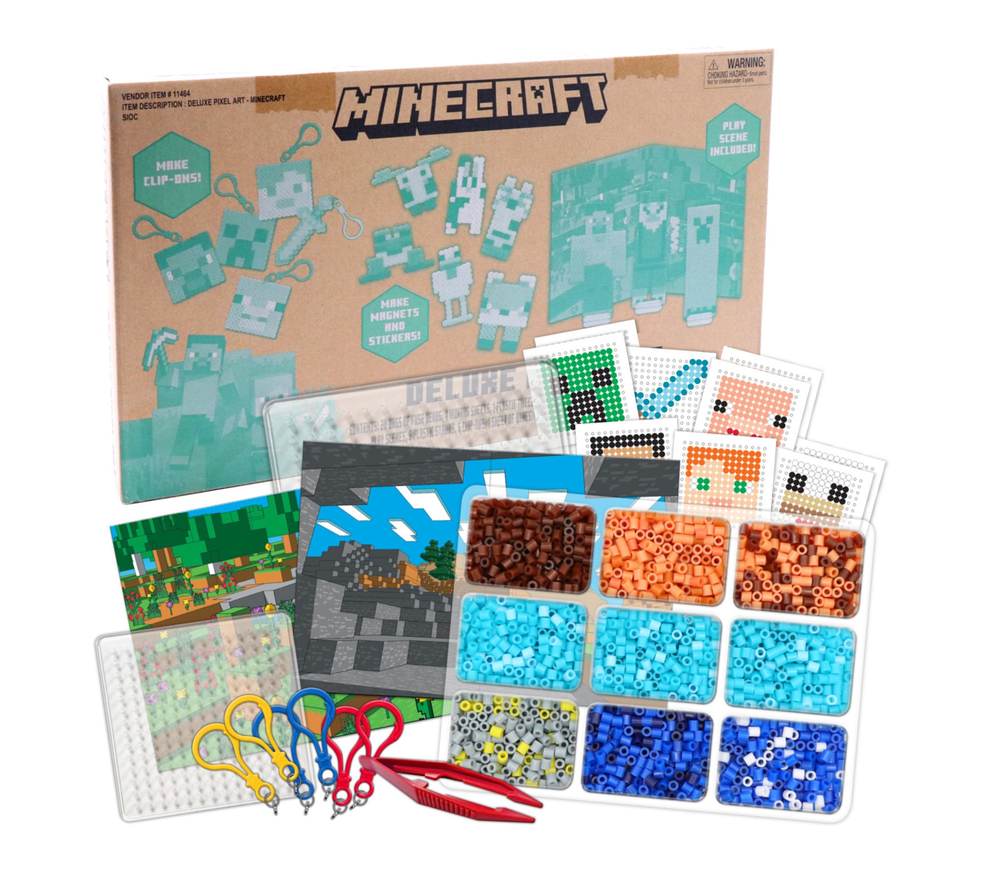 Disney Tara Toy Deluxe Pixel Art Minecraft 810pc Bead Kit