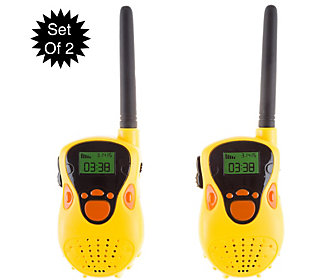 DES18040 Portata 90 m Tech Too Kit per Cellulare walkie Talkie per Bambini con Funzione di Chiamata realistica Infini Fun 