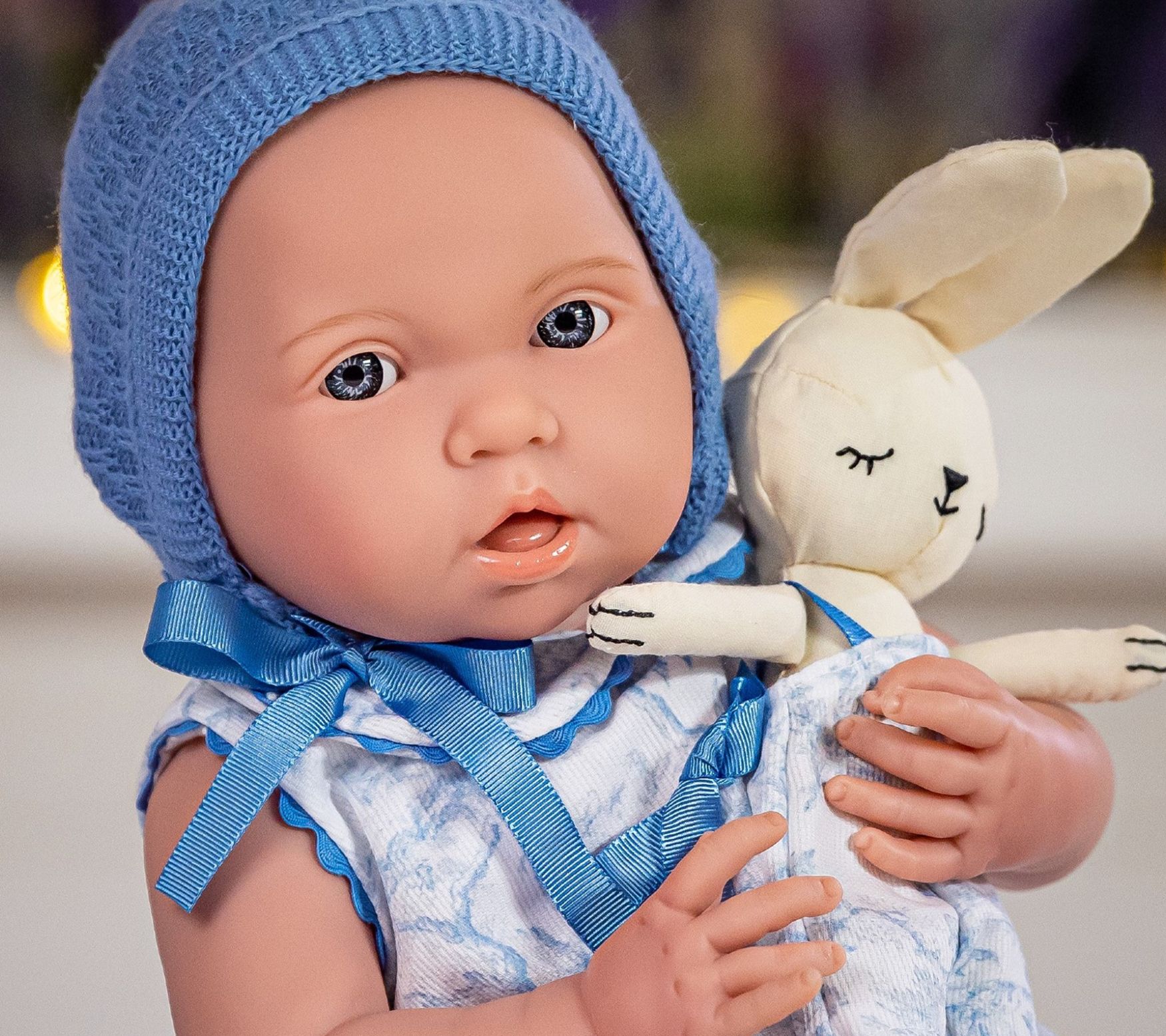 JC Toys La Newborn ROYAL Collection 15" Real Boy Baby Doll