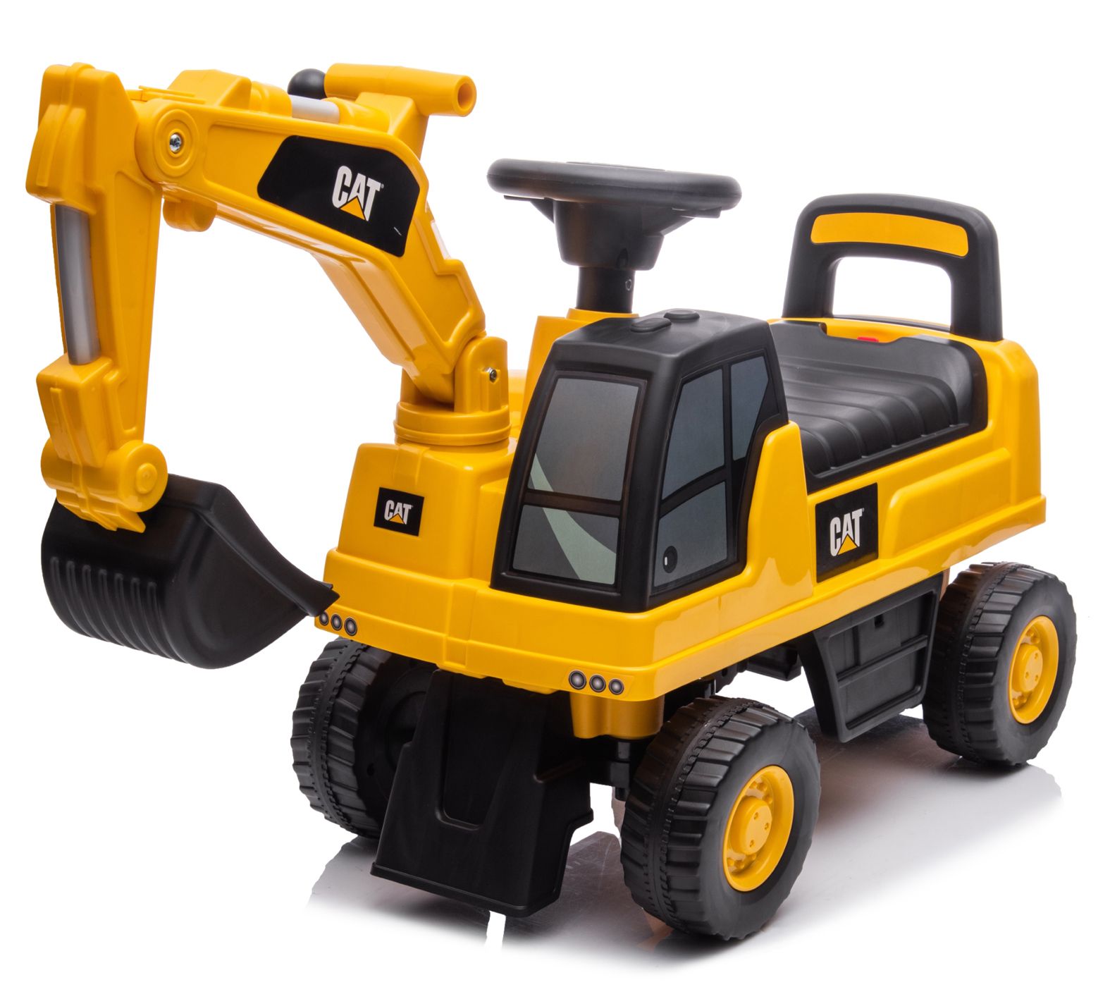 Freddo CAT Excavator Foot to Floor Ride-On Toy - QVC.com