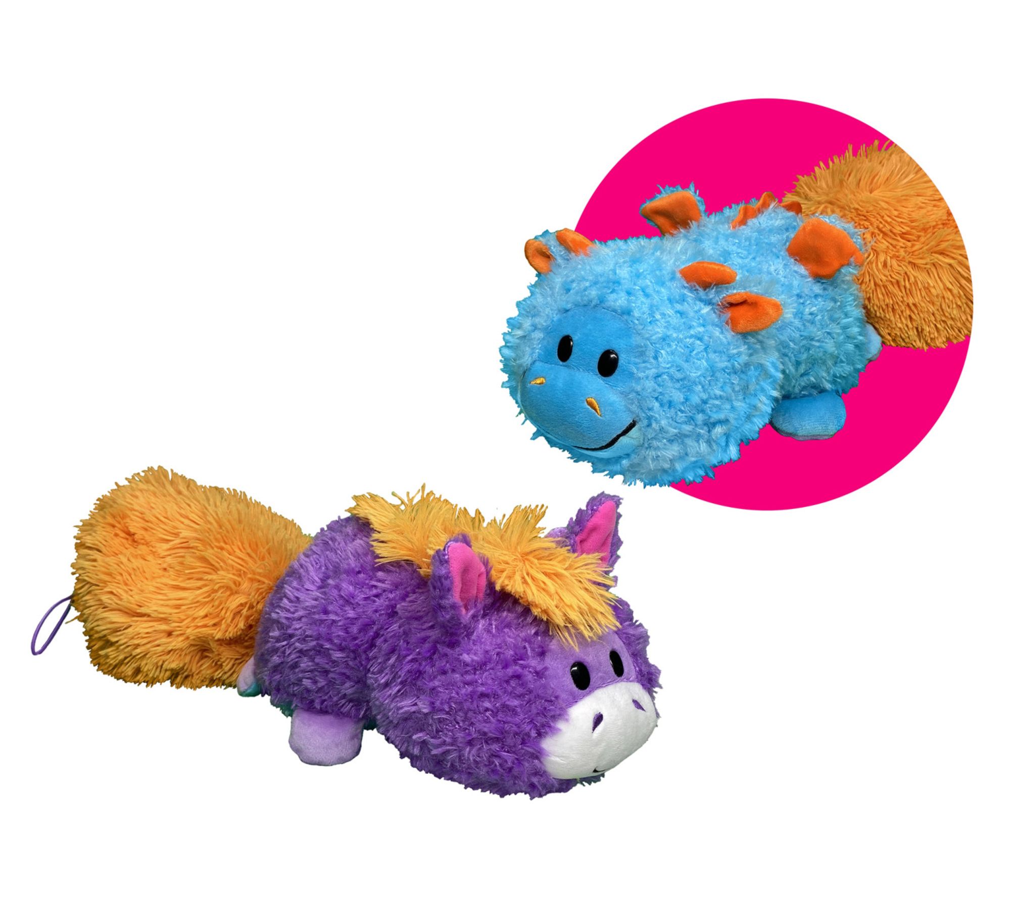 FlipaZoo Magic Tails 2-In-1 Animal Plush