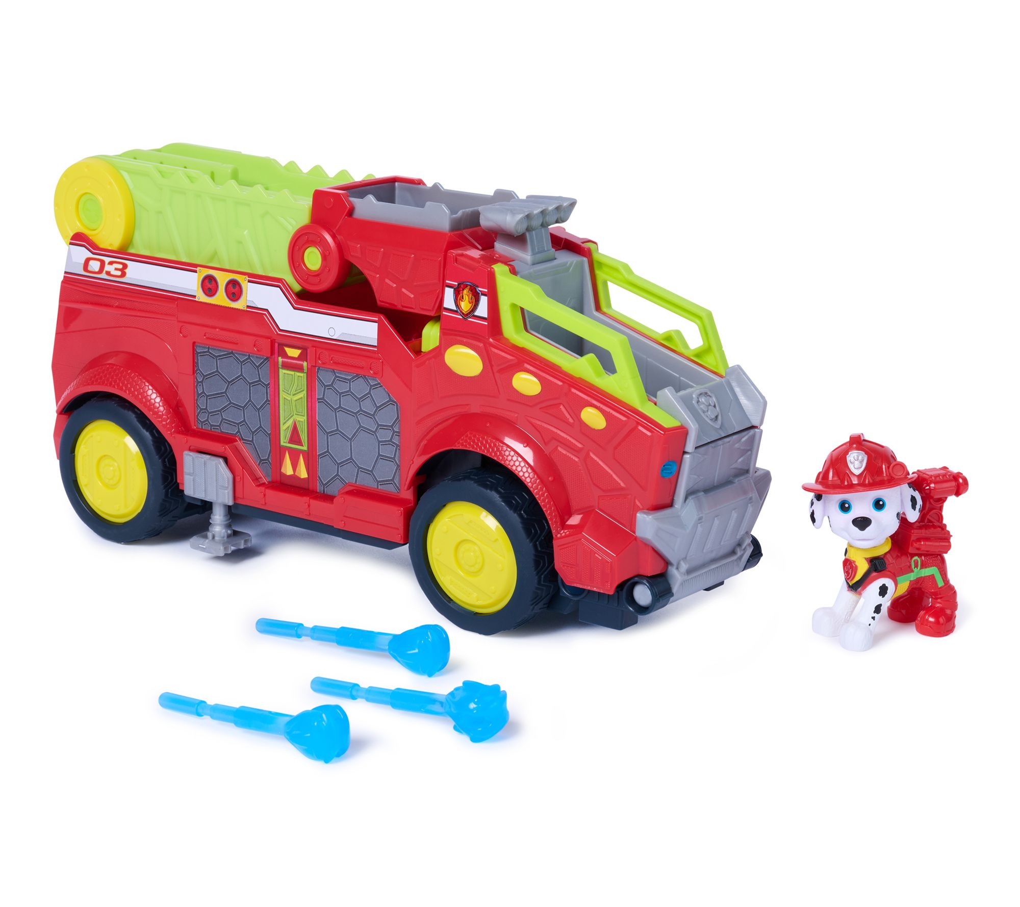 Paw Patrol Dino Rescue Responder Fire Truck w/ Water Launcher