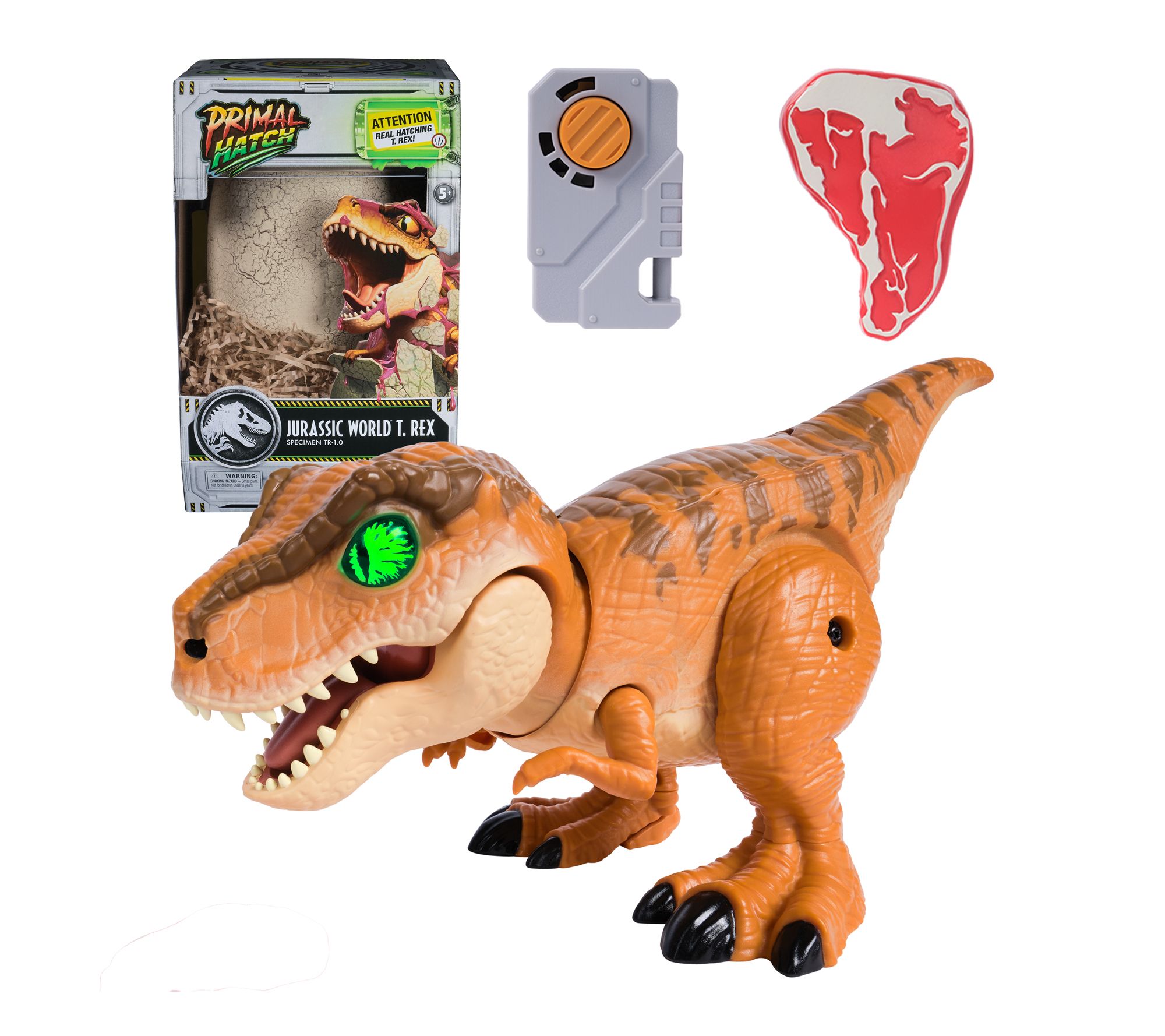 Primal Hatch Tyrannosaurus Rex. 2.0 w/Remote & Food Accessory