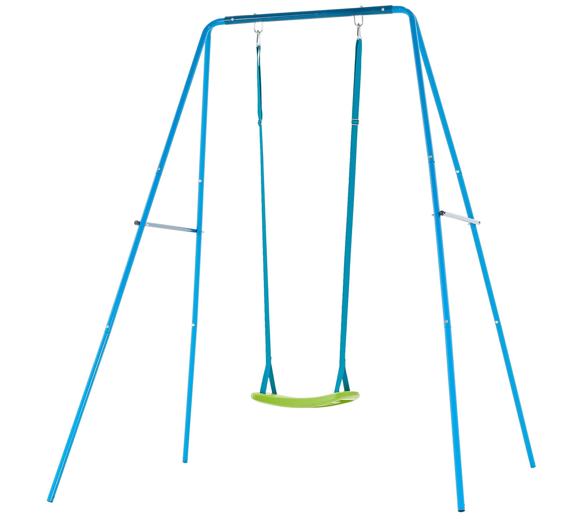 TP Small to Tall 2-in-1 Metal Swing Set - QVC.com