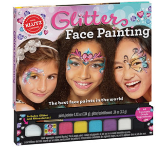 Klutz Glitter Face Painting Kit - T139148
