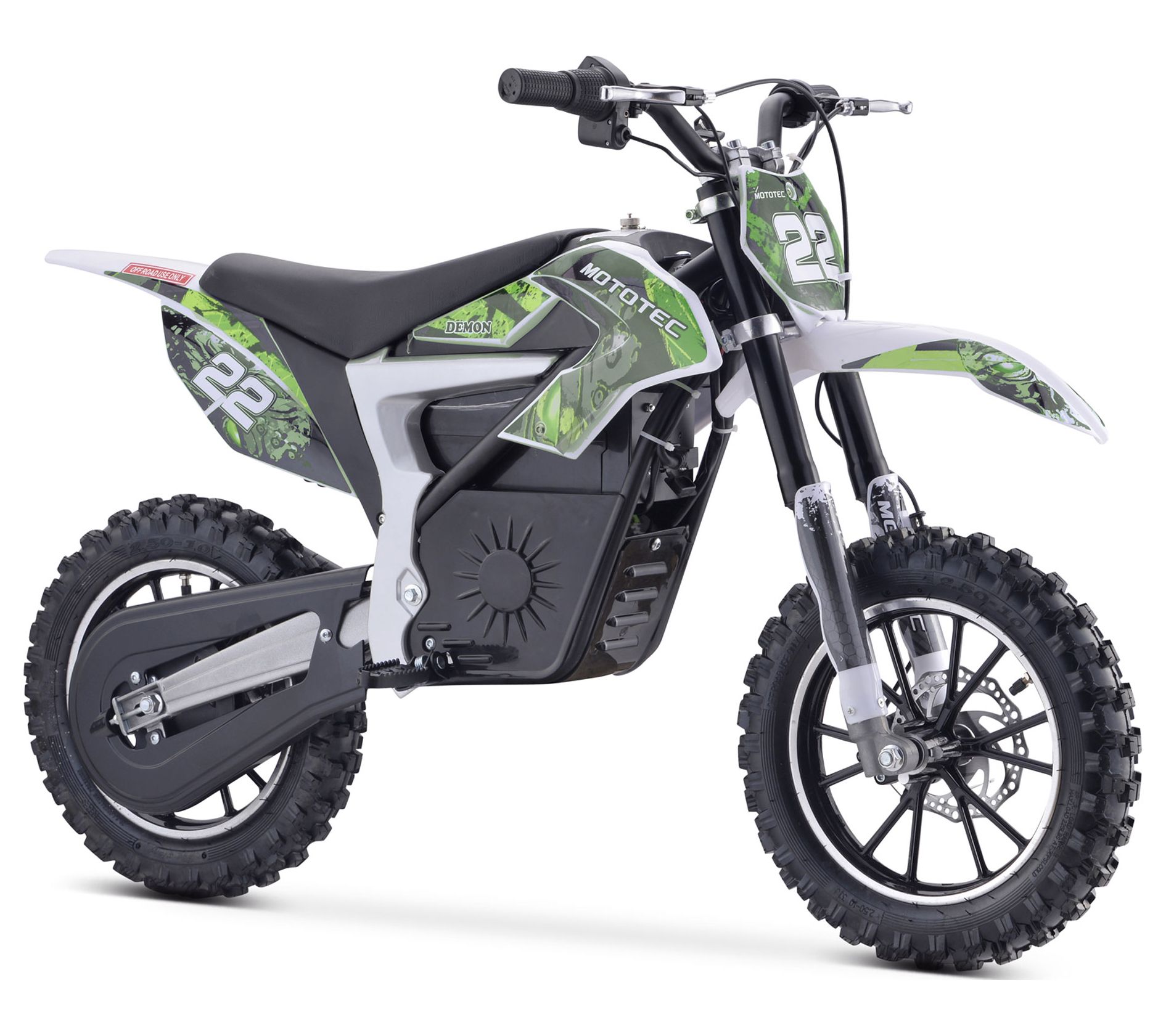 MotoTec 36V 500w Demon Electric Dirt Bike