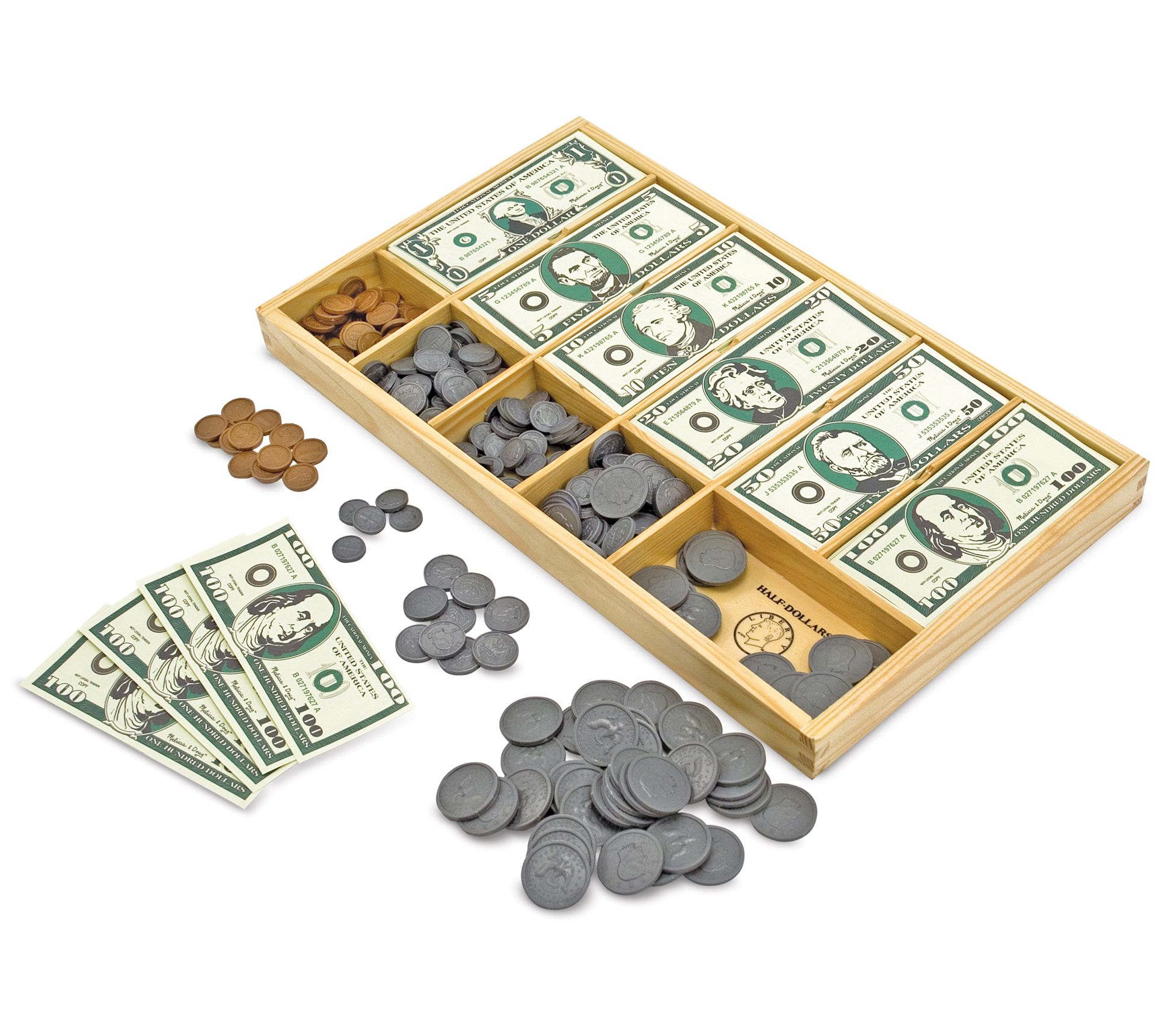 Melissa & Doug Play Money Set