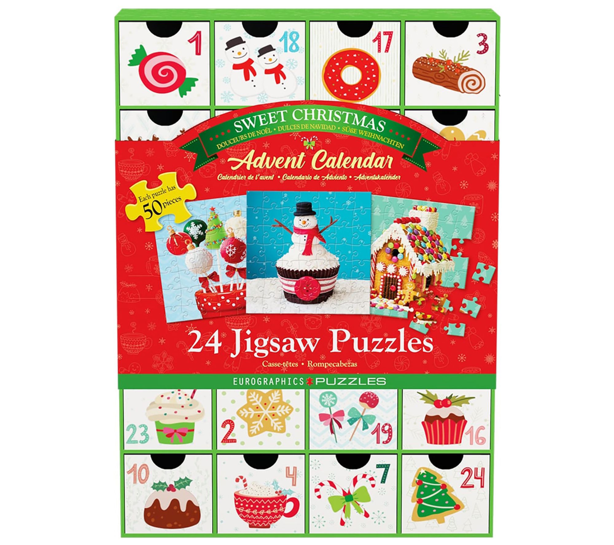 Eurographics Puzzle Advent Calendar - 24 DailyJigsaws