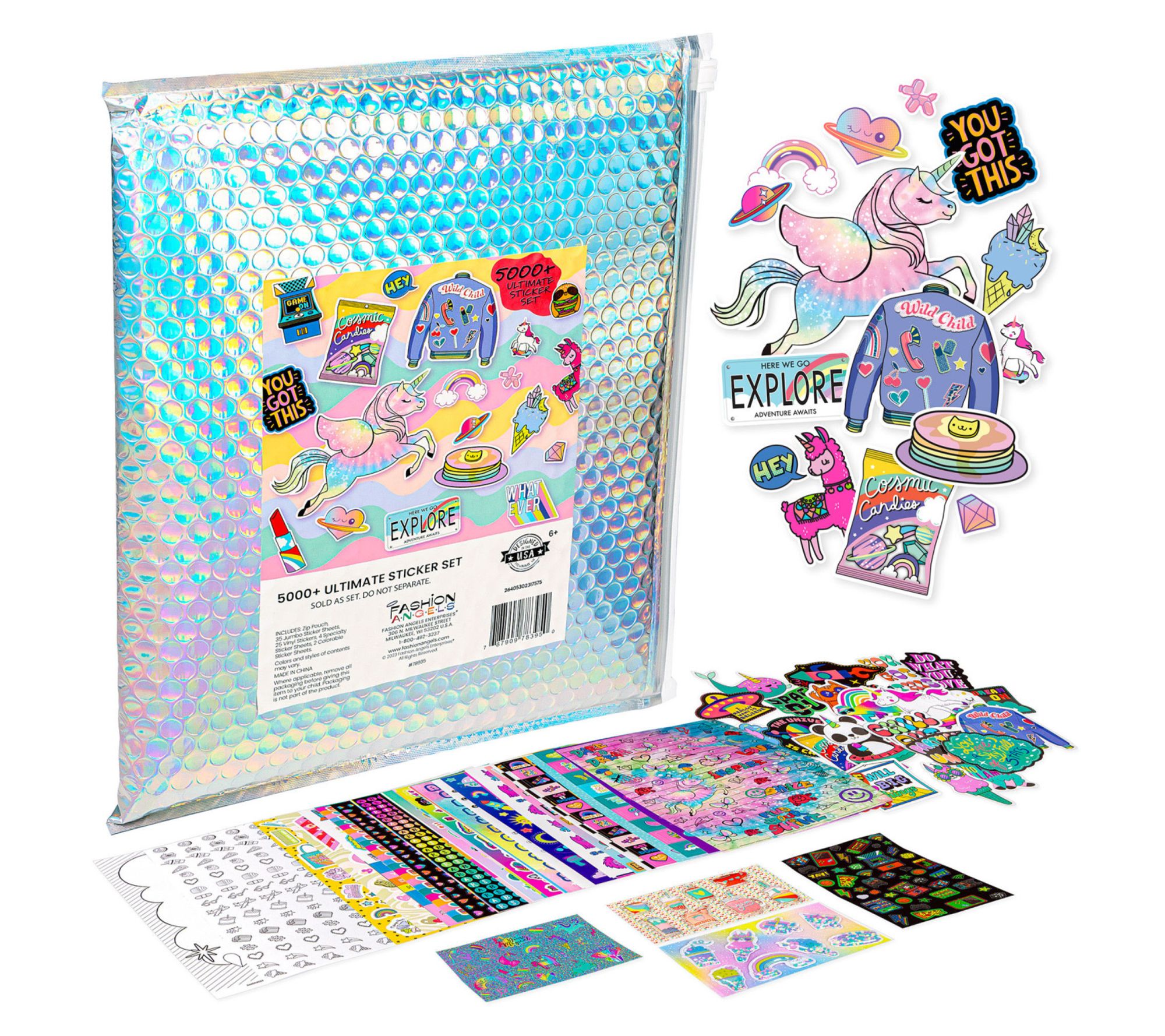 Fashion Angels: 5,000+ Ultimate Sticker Set, 3D-Puffy Stickers