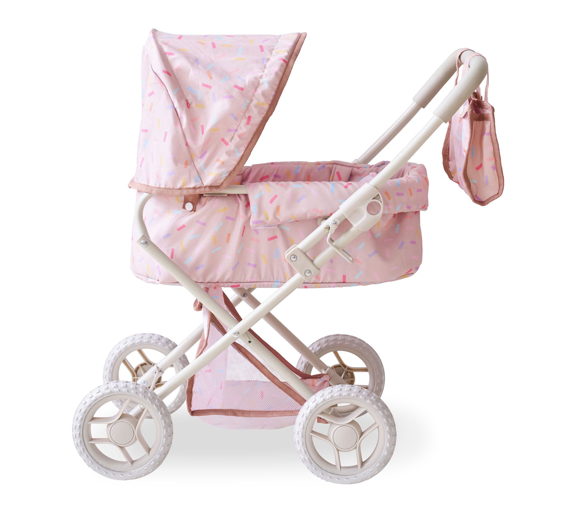 Teamson Kids Olivia's Little World Confetti Doll Stroller