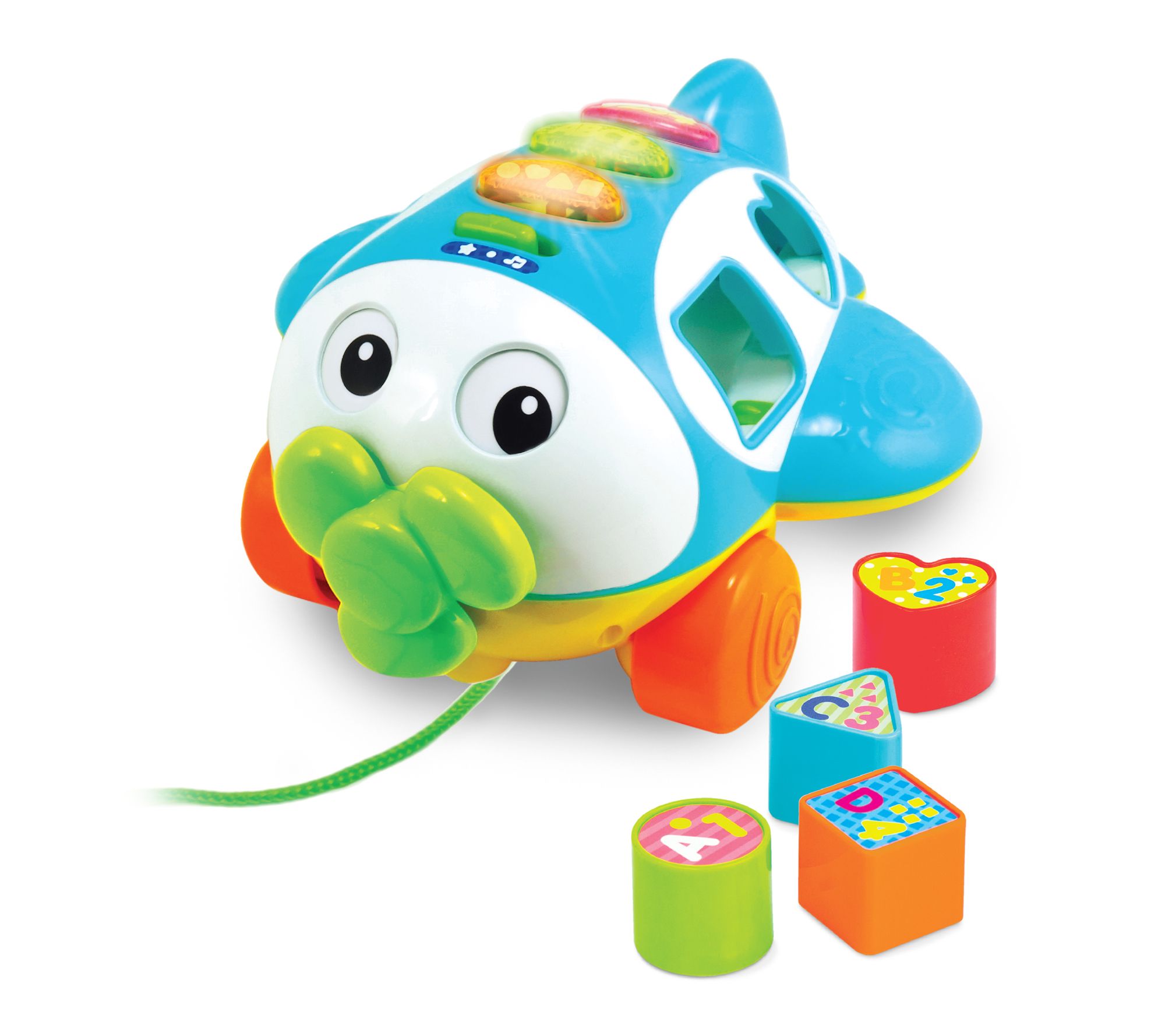 Winfun Sort 'N Learn Pull Along Plane