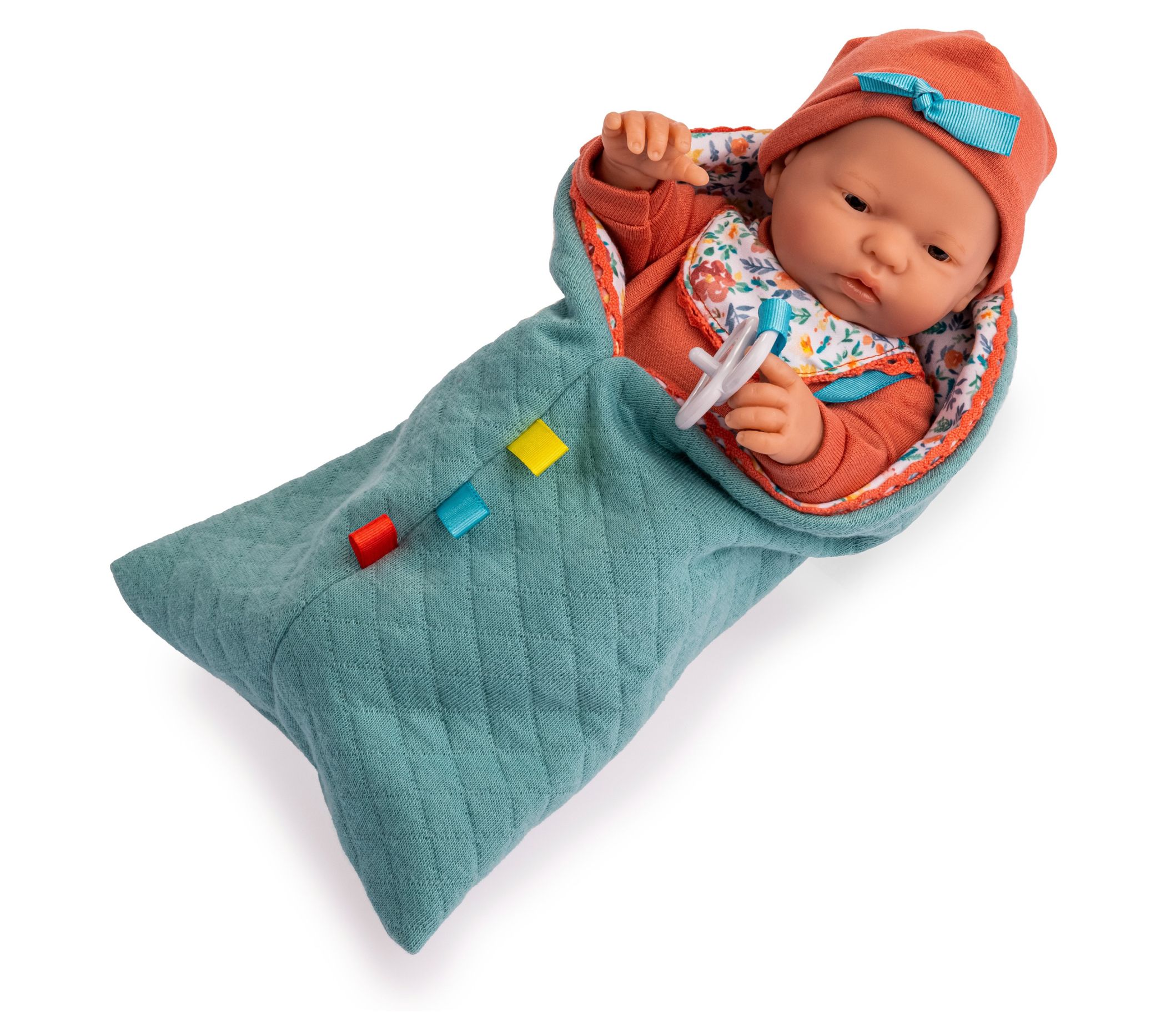 JC Toys Nature Collection Newborn 9.5" Real Girl Baby Doll