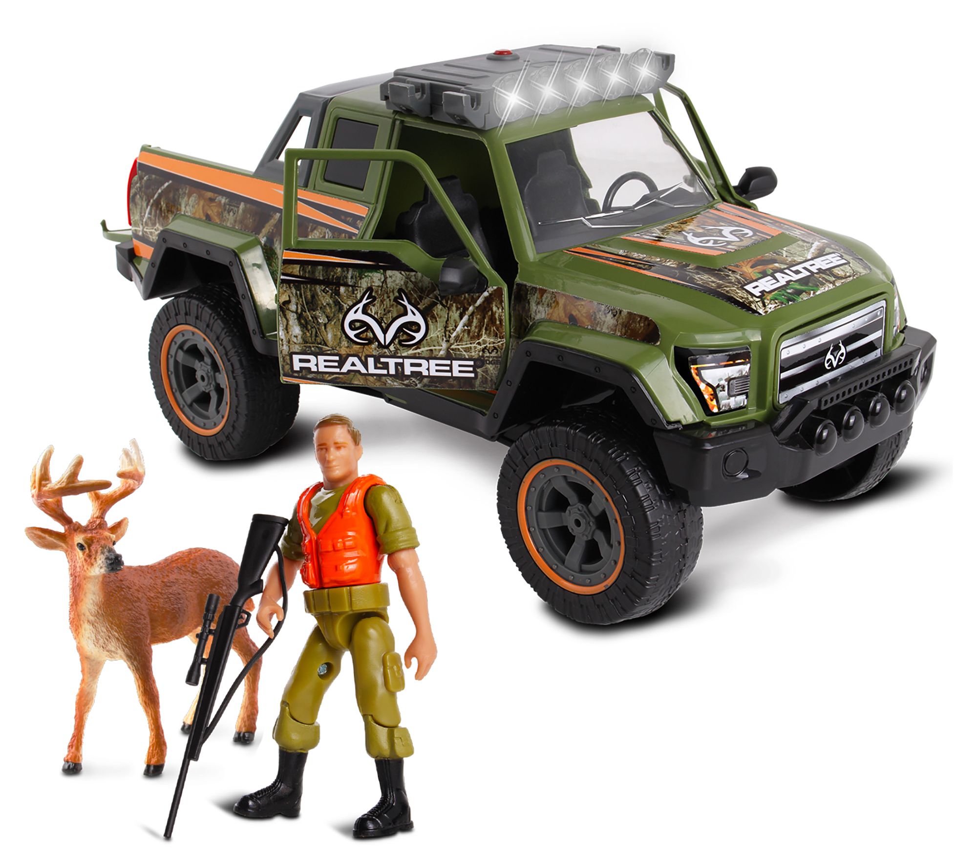 NKOK RealTree 1:18 Buck Hunt Set