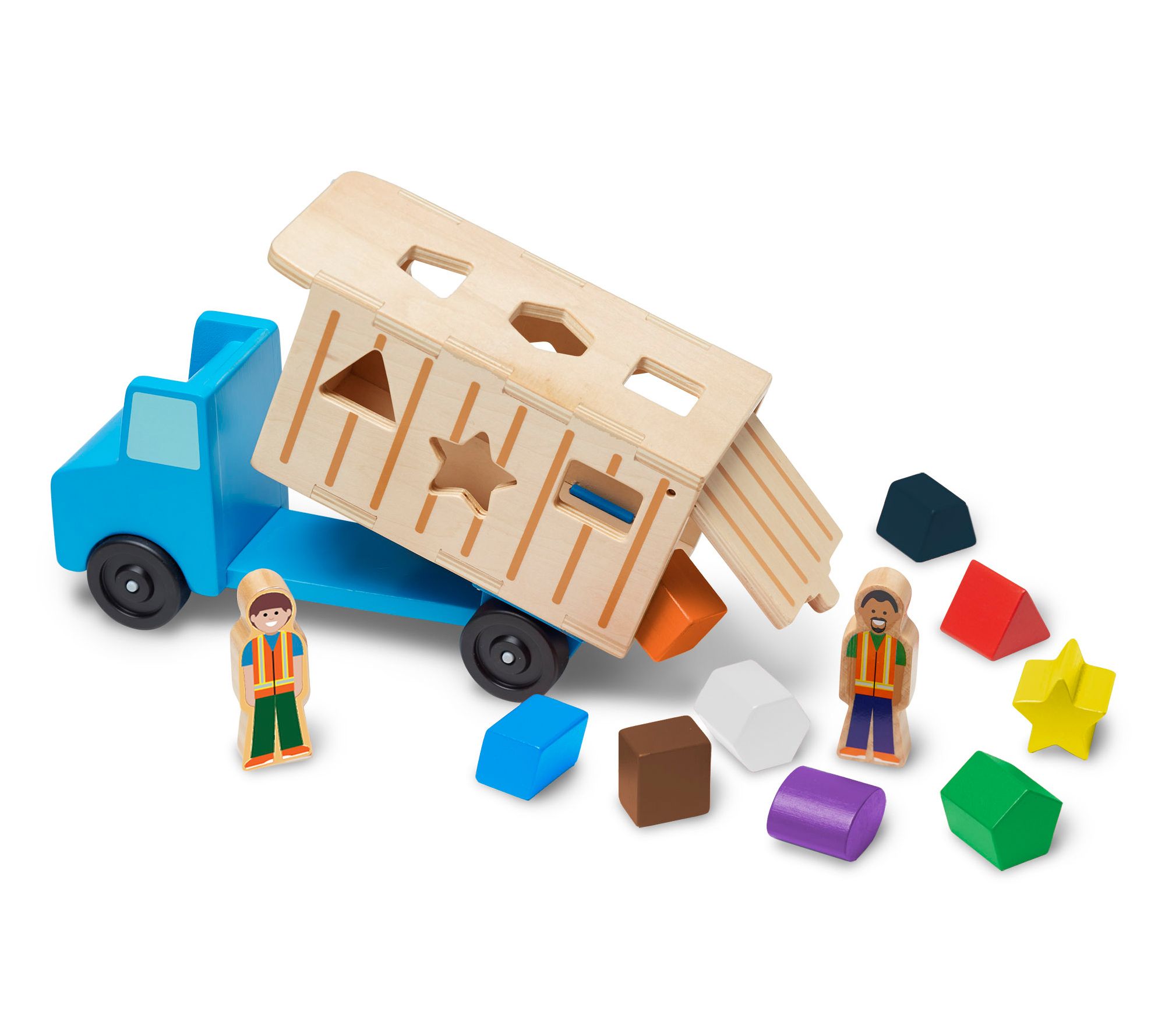 Melissa & Doug  Shape-Sorting Dump Truck