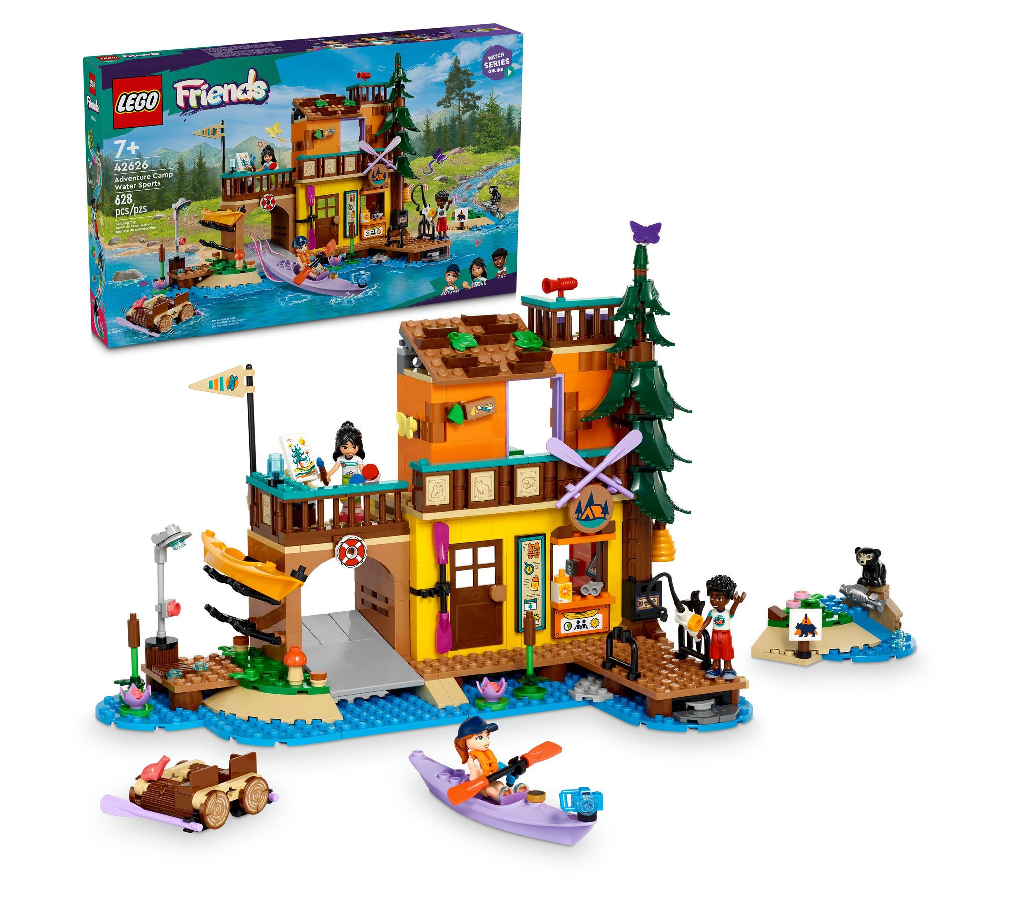 LEGO Friends Adventure Camp Water Sports Building Toy