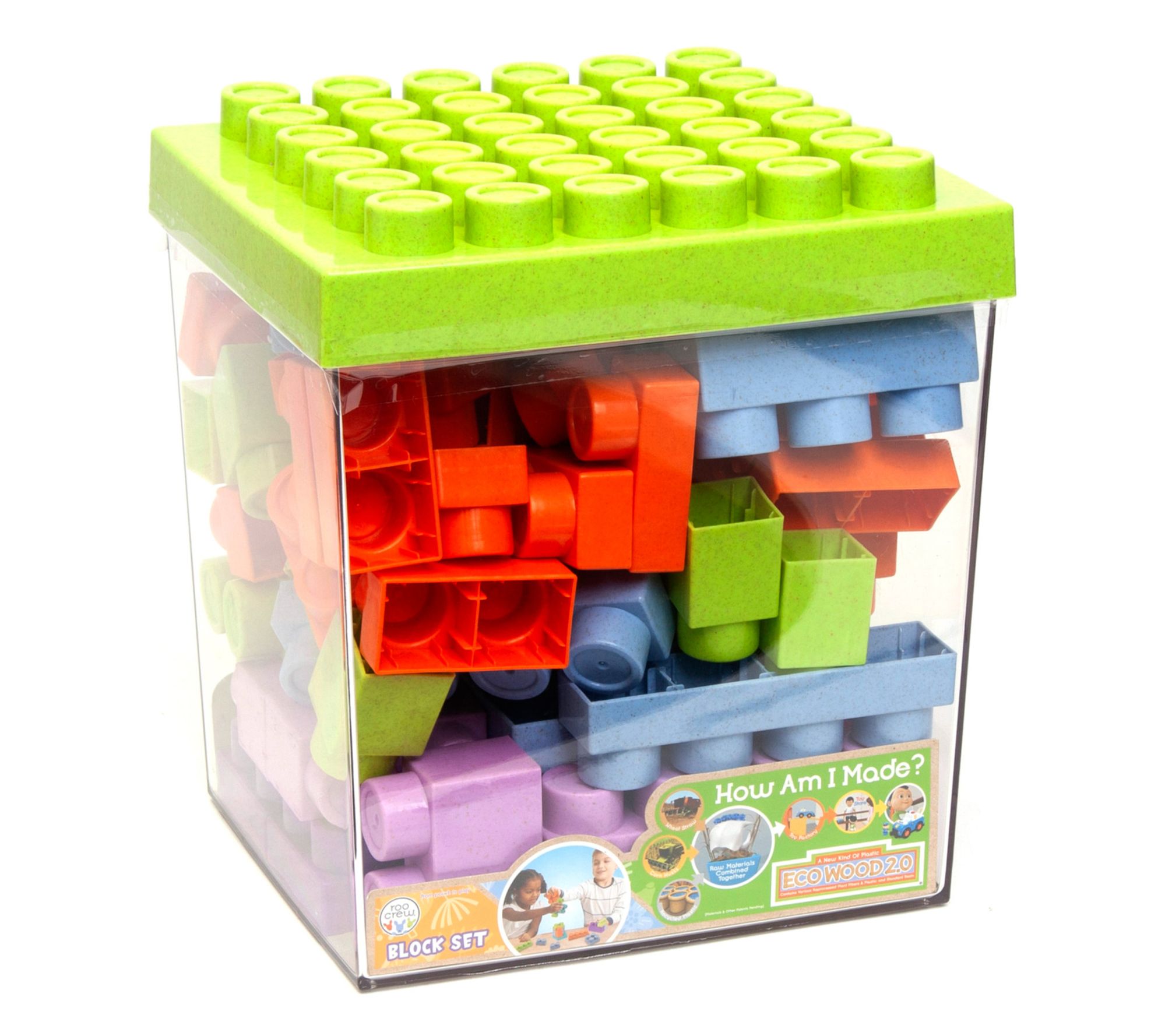Roo Crew Crocodile Block Activity Station - 29ieces