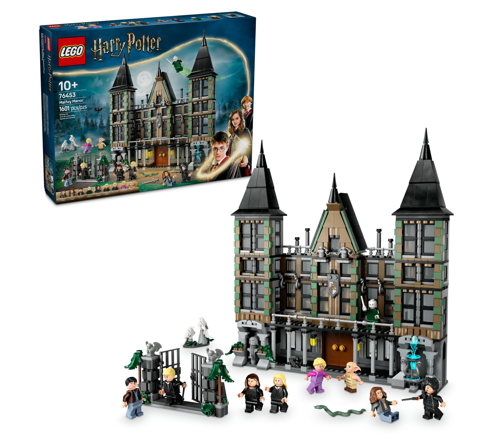 LEGO Harry Potter Malfoy Manor Wizard Toy Building Set 76453