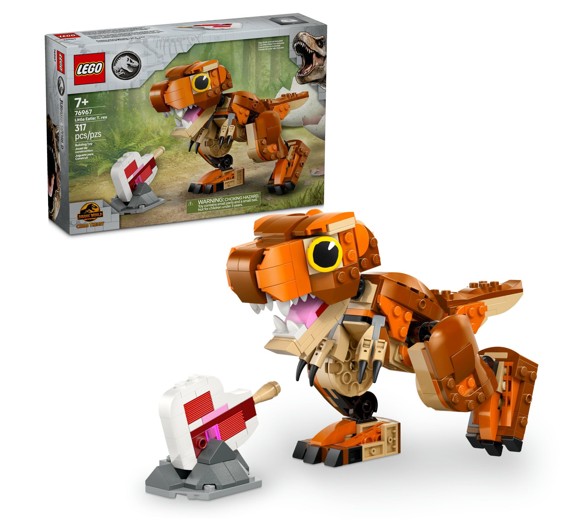 LEGO Jurassic World Little Eatie T-Rex DinosaurModel Build