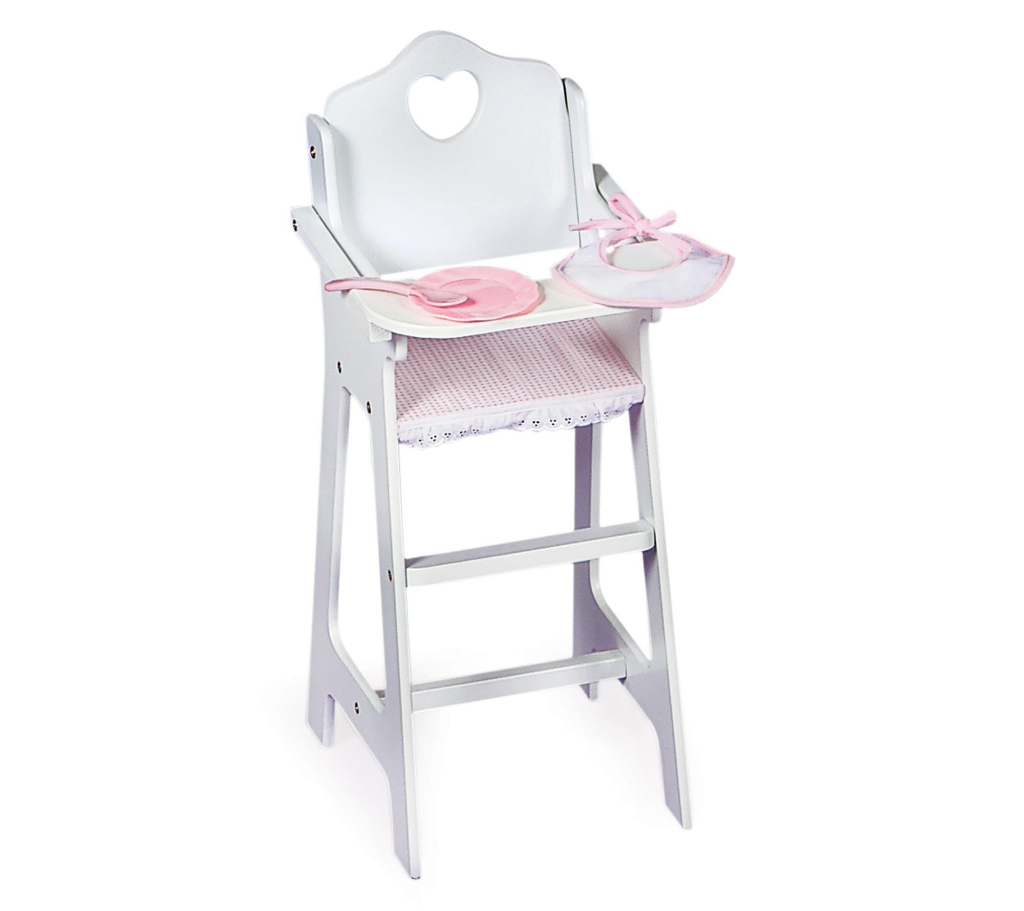 Badger Basket Doll High Chair with Accessoriesand Decal Kit