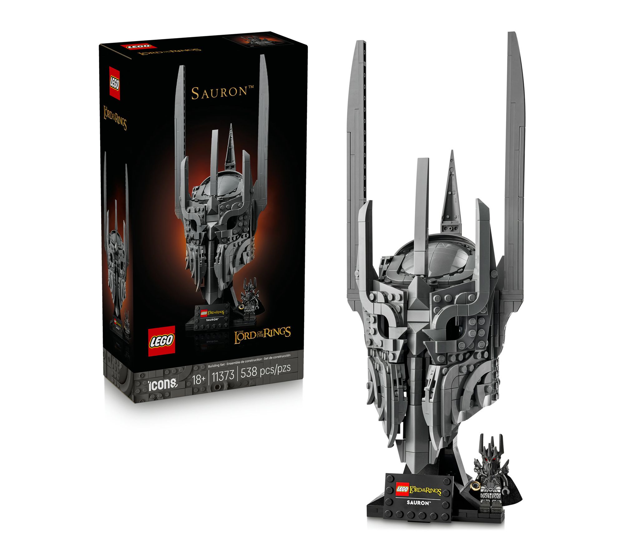 LEGO Icons The Lord of the Rings Sauron's Helmet 11373