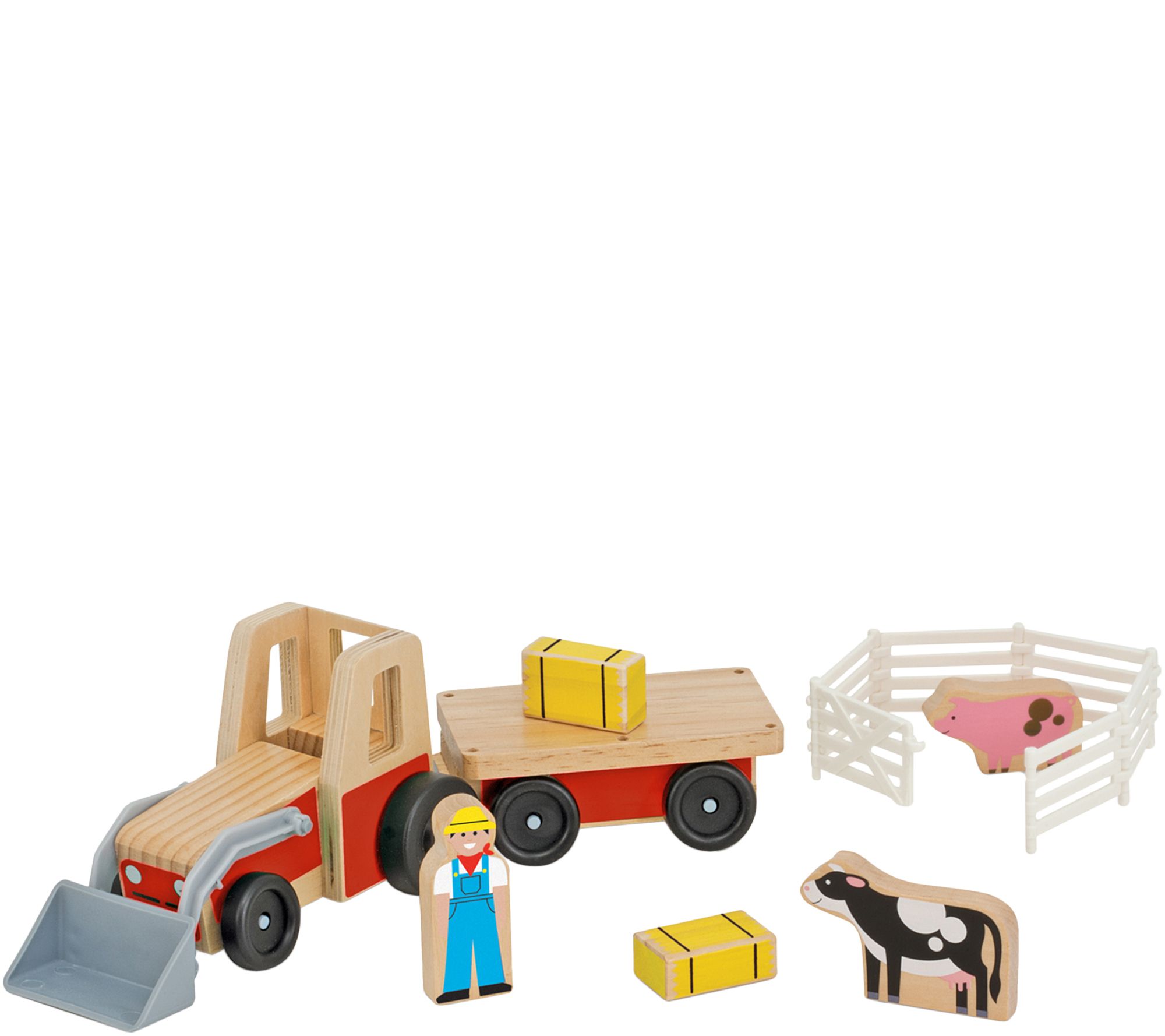 melissa and doug tractor