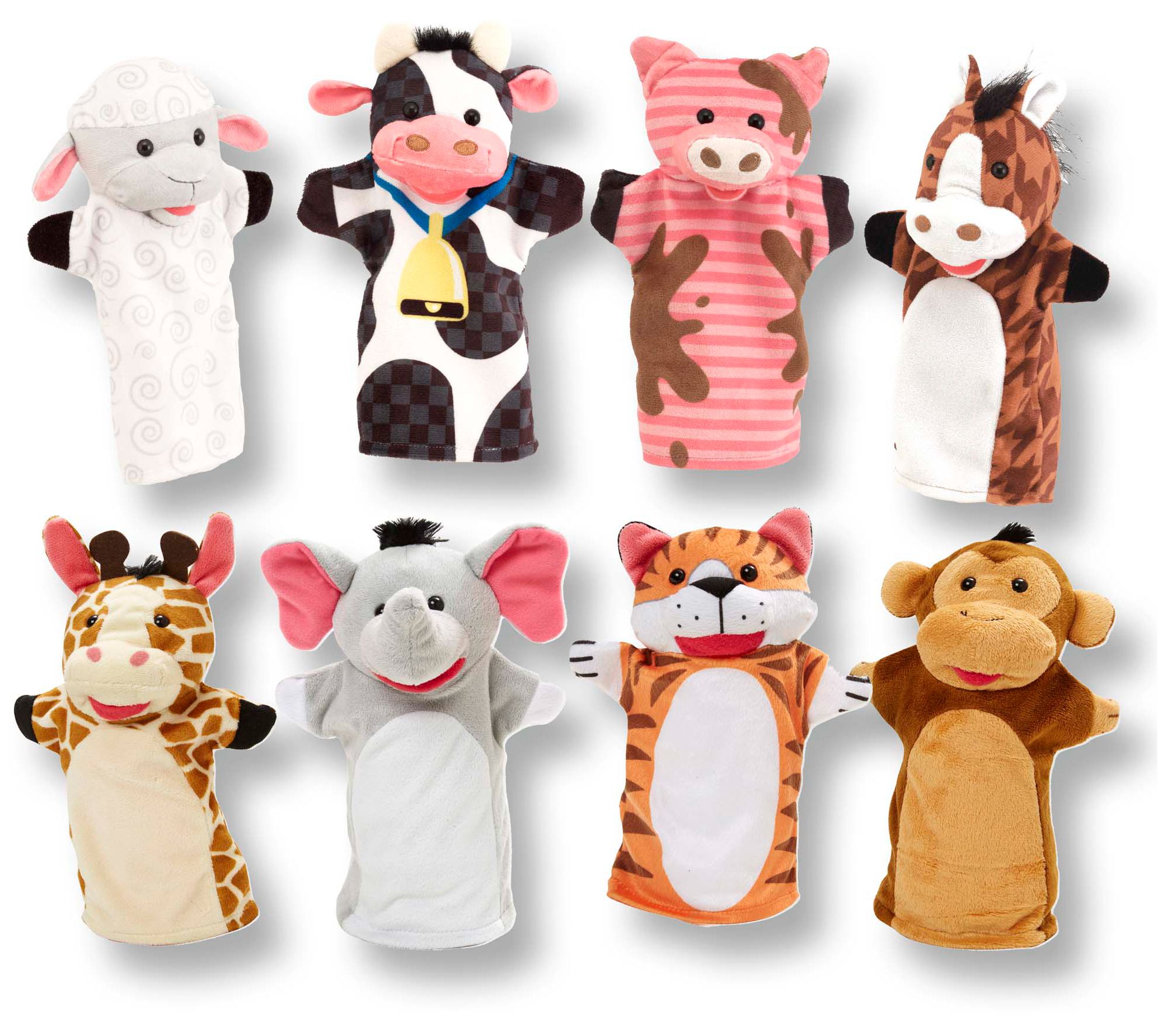 Hand Puppet Bundles - Farm & Zoo Friends