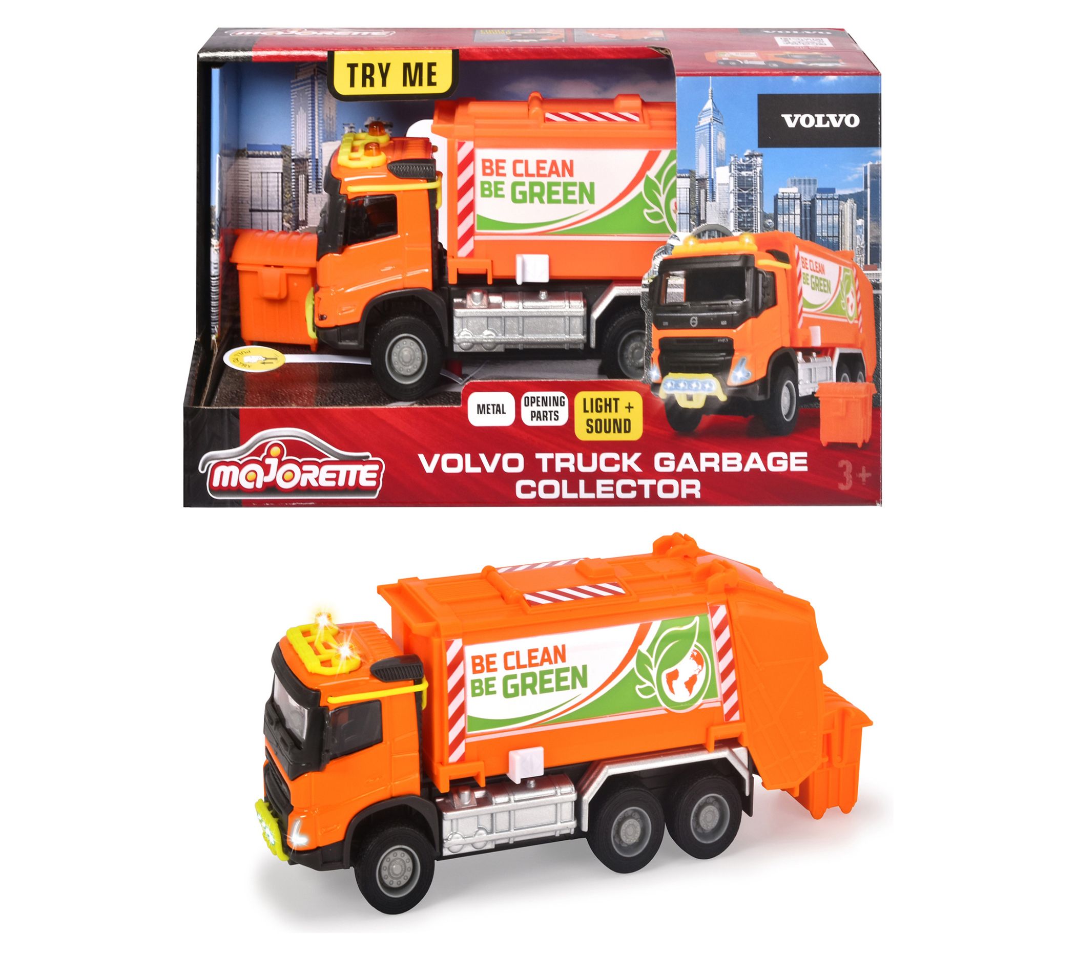 Dickie Toys - Light & Sound Recycle Truck