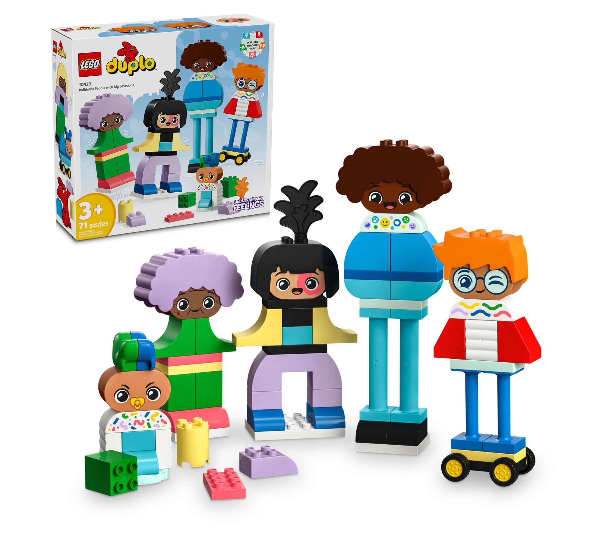 LEGO DUPLO Town Buildable People w/ Big Emotion10423 - 71 Pc