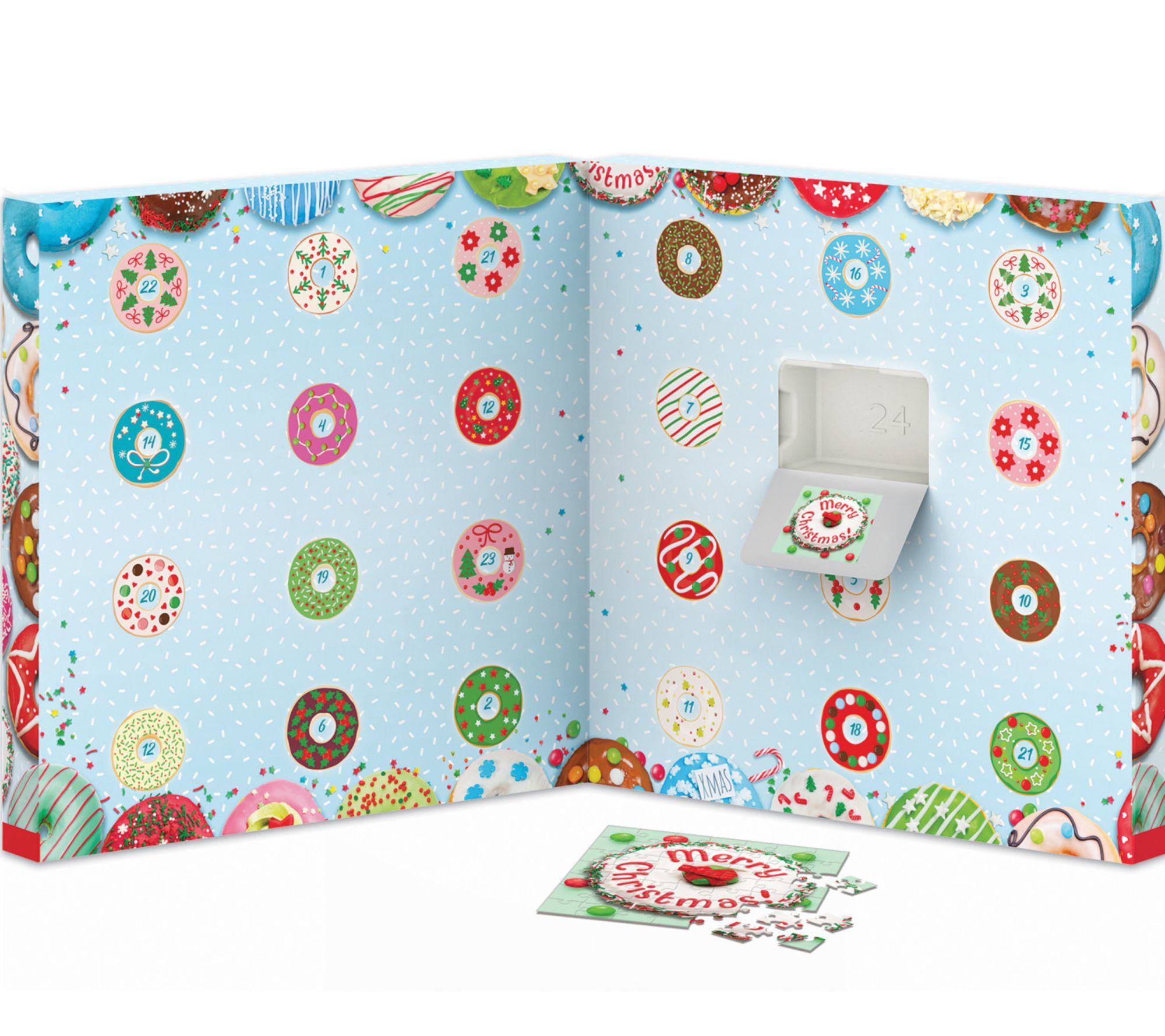 Eurographics Puzzle Advent Calendar- 24 Daily Jigsaws