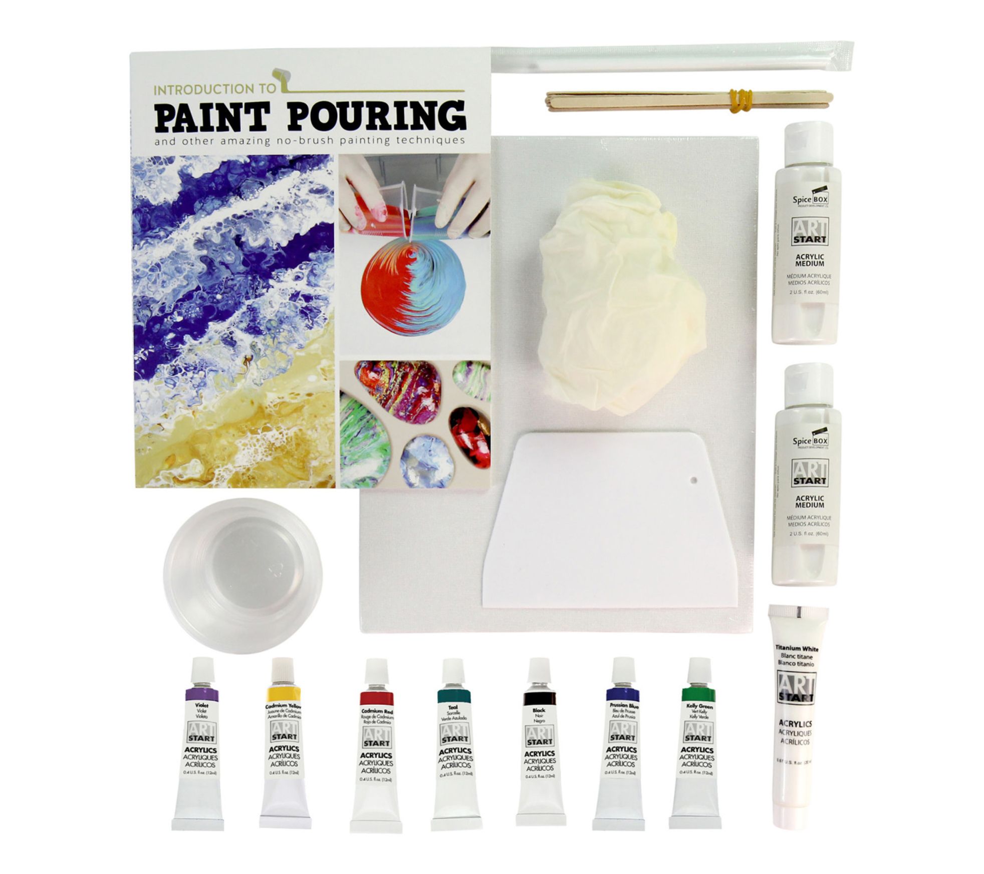 Introduction to Paint Pouring Kit