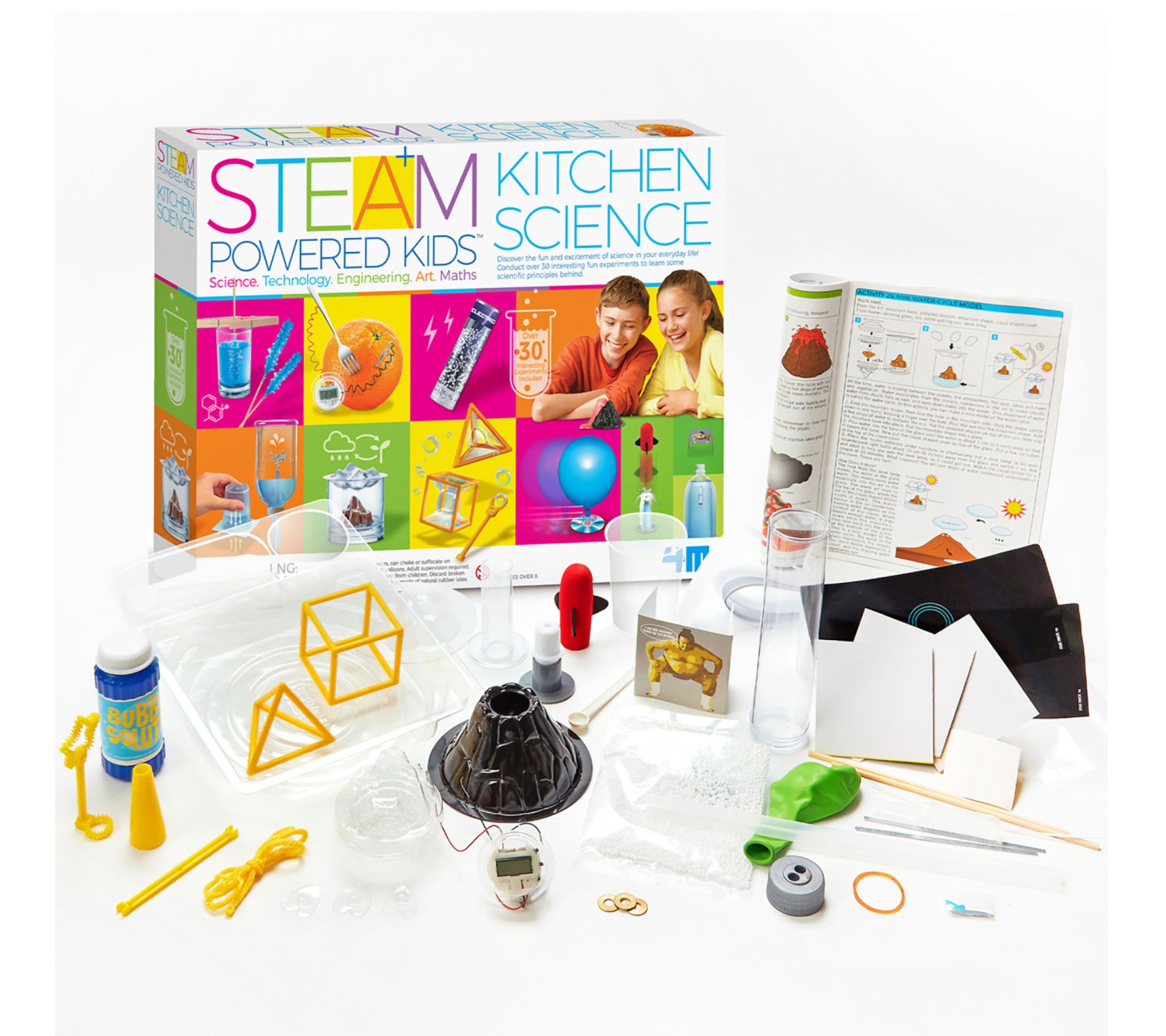 4M STEAM Powered Kidz Kitchen Science DIY HomeExperiments