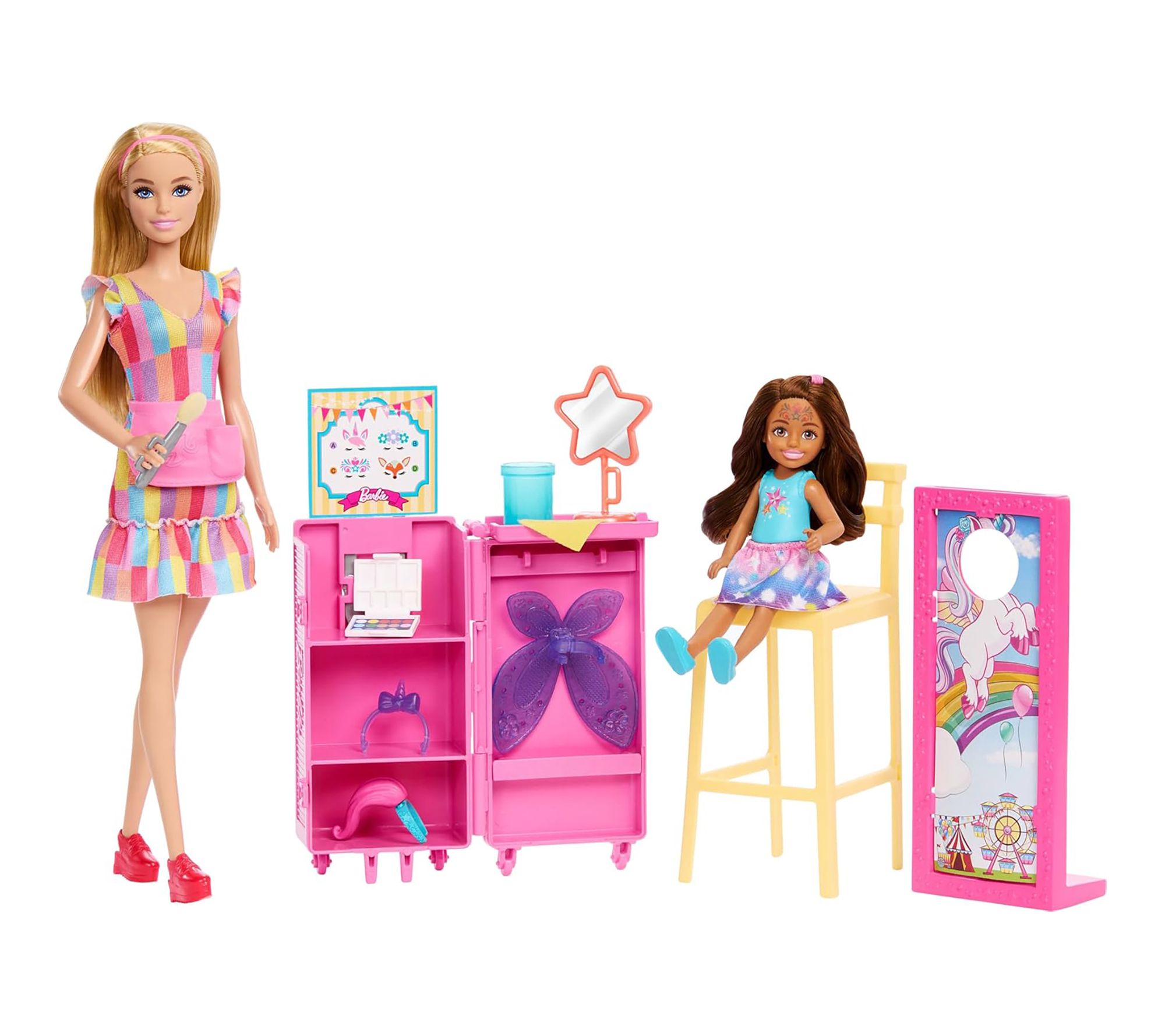 Mattel Barbie Day at the Fair Face Paint Playset Blonde