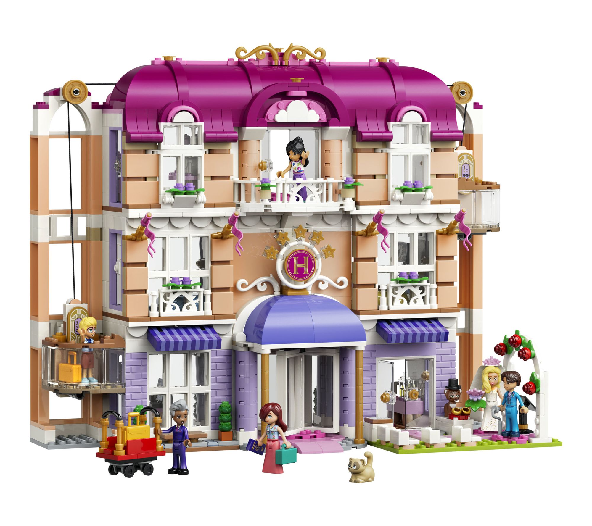 LEGO Friends Heartlake City Grand Hotel 42704 1406 Pieces