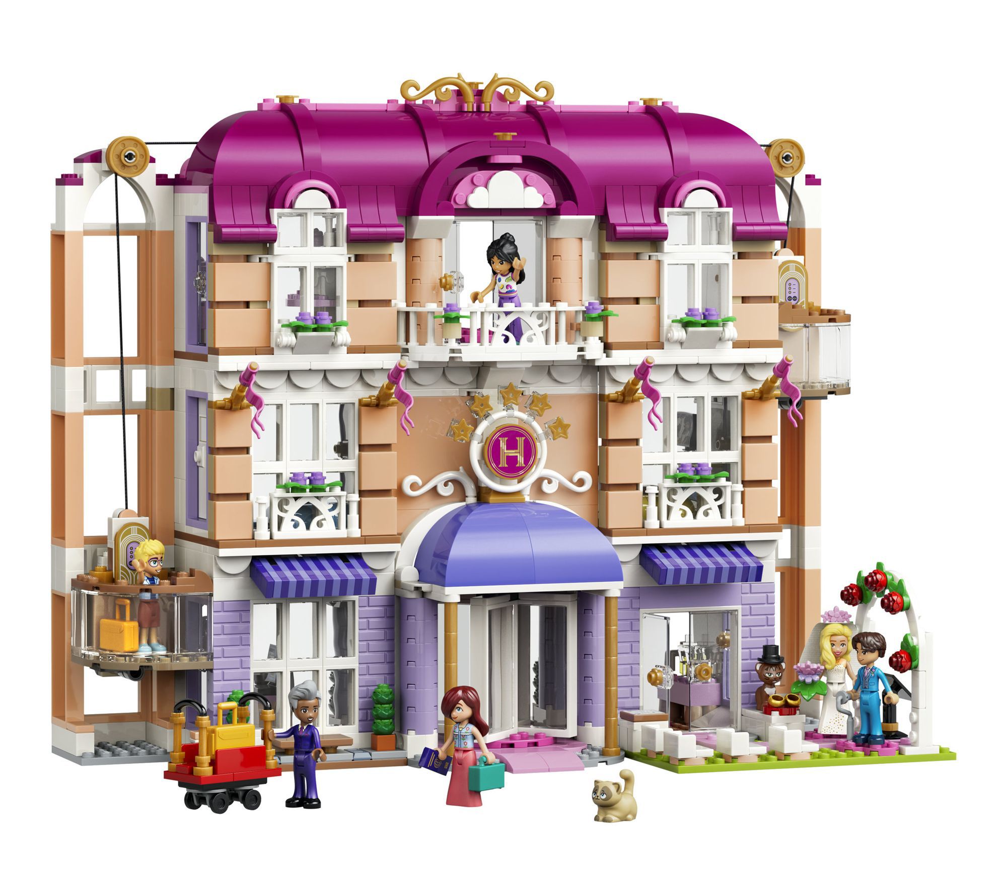 LEGO Friends Heartlake City Grand Hotel 42704 1406 Pieces