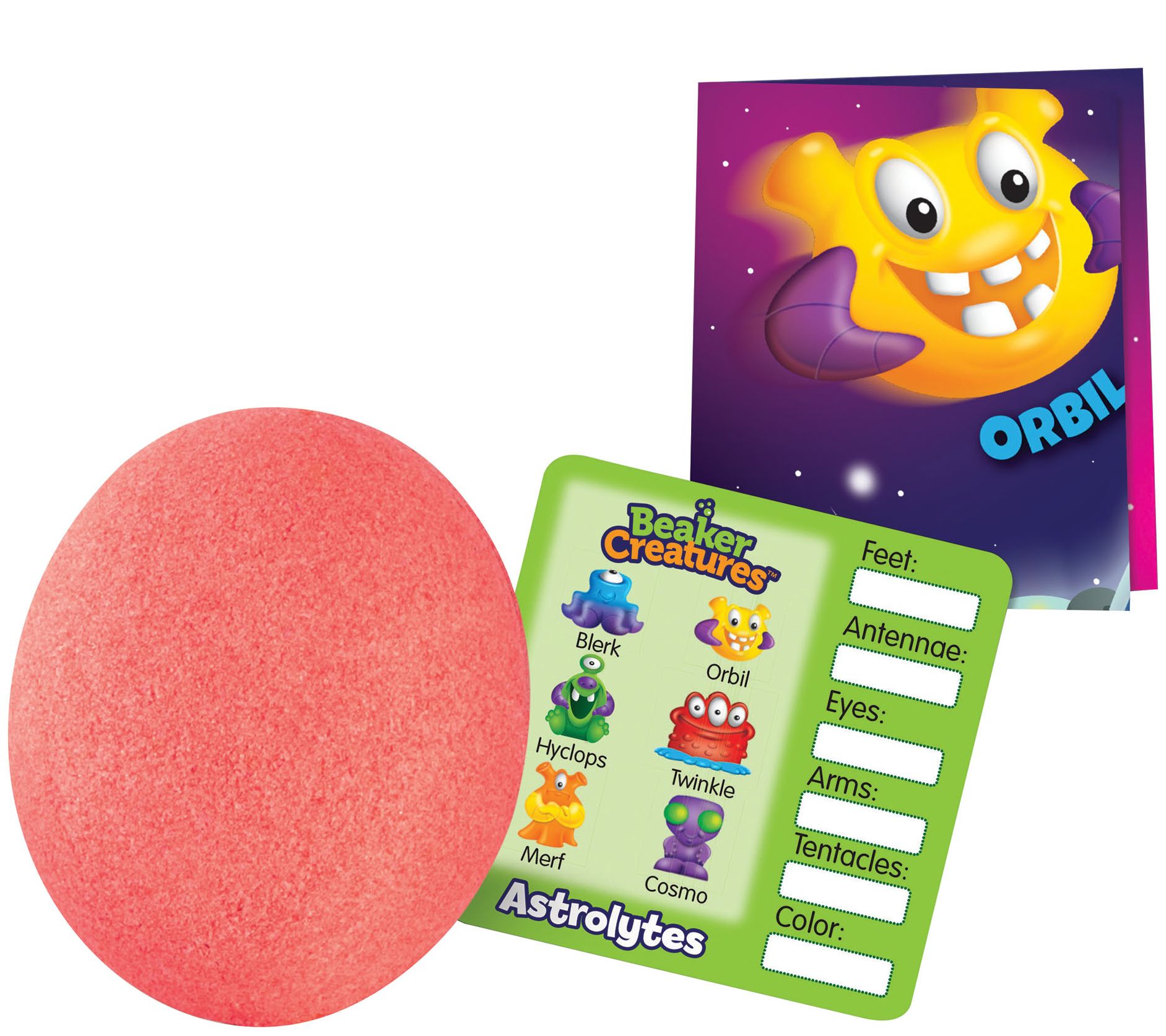 Learning Resources Beaker Creatures 24-Piece Reactor Pod Set