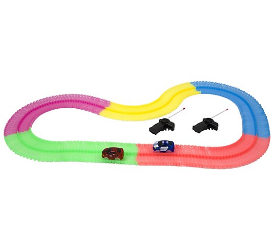 Twister Tracks 11' Dual Lane Track Set with TwoLED Cars