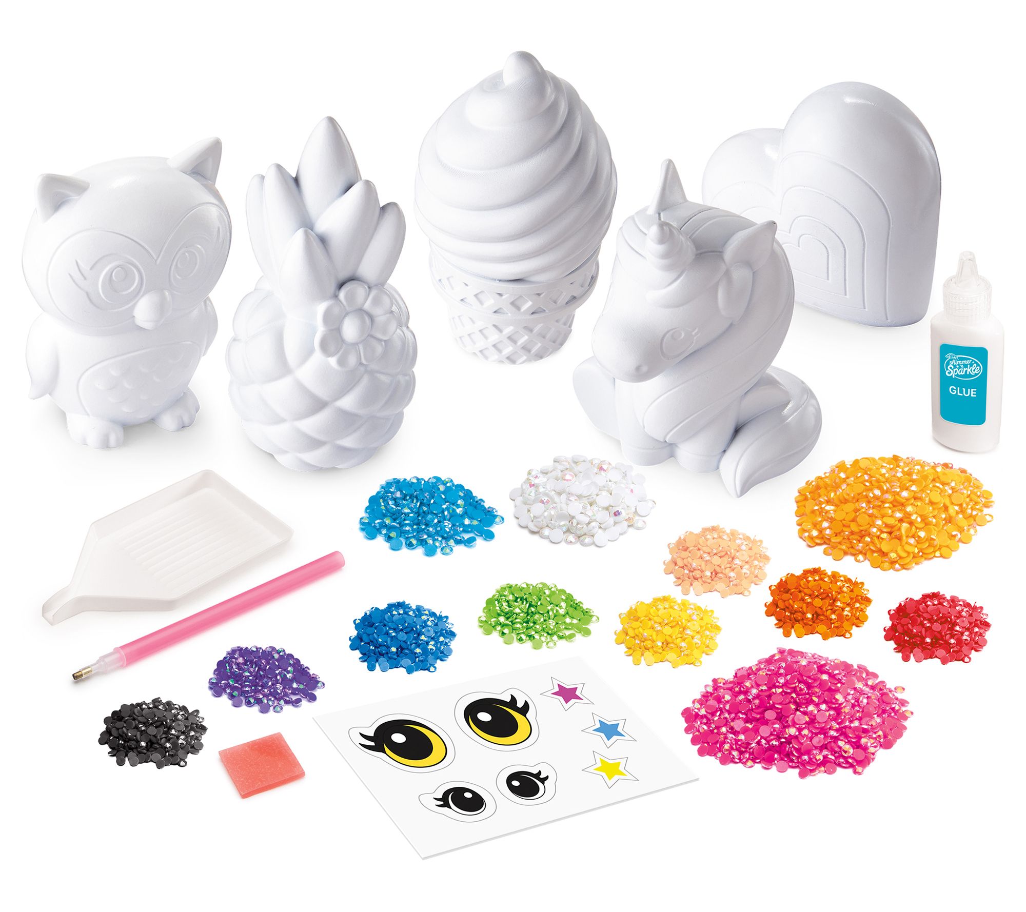 Shimmer 'n Sparkle 3D Crystal Gem Creations