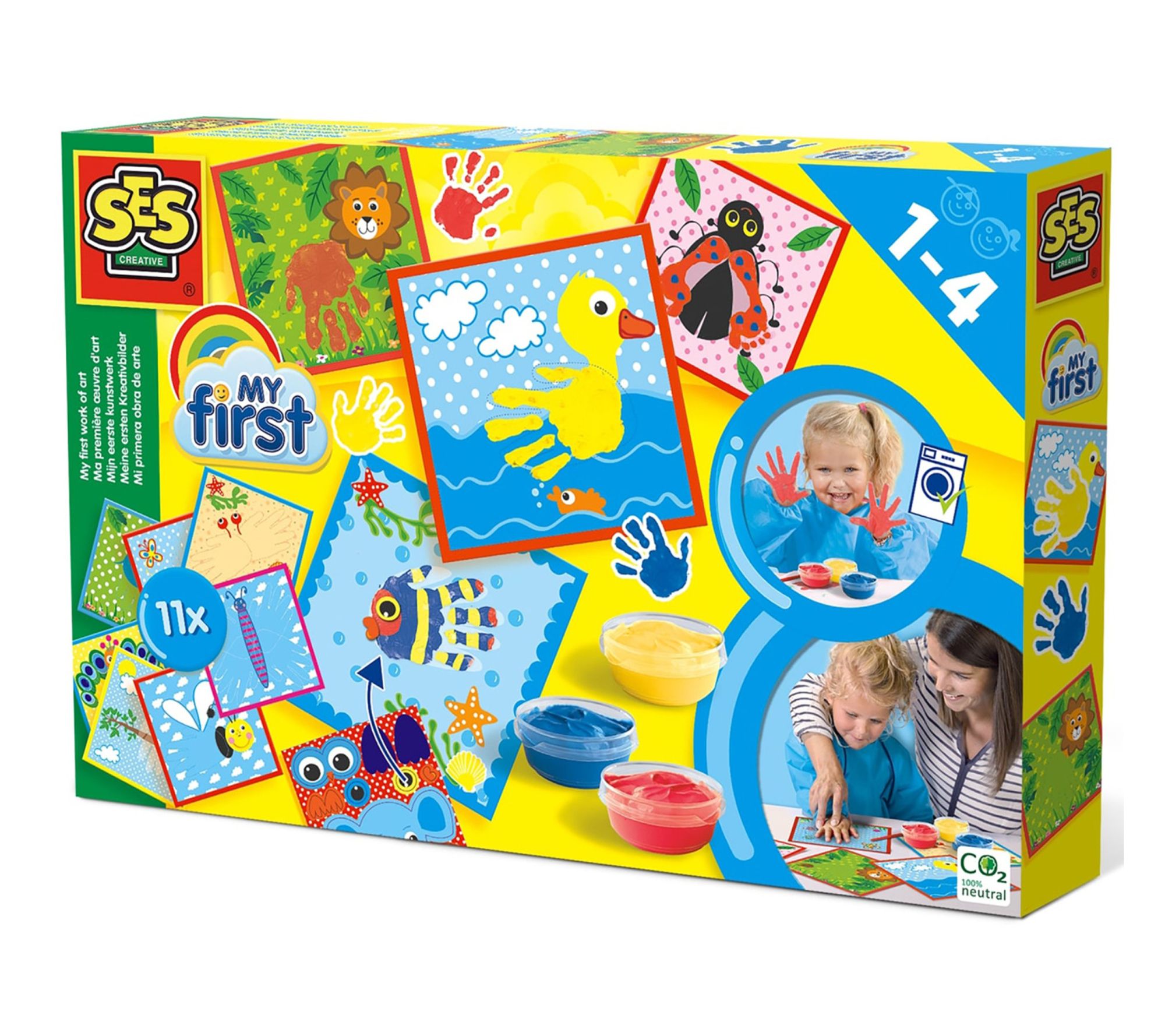 SES Creative My First Work of Art Toddler Painting Set