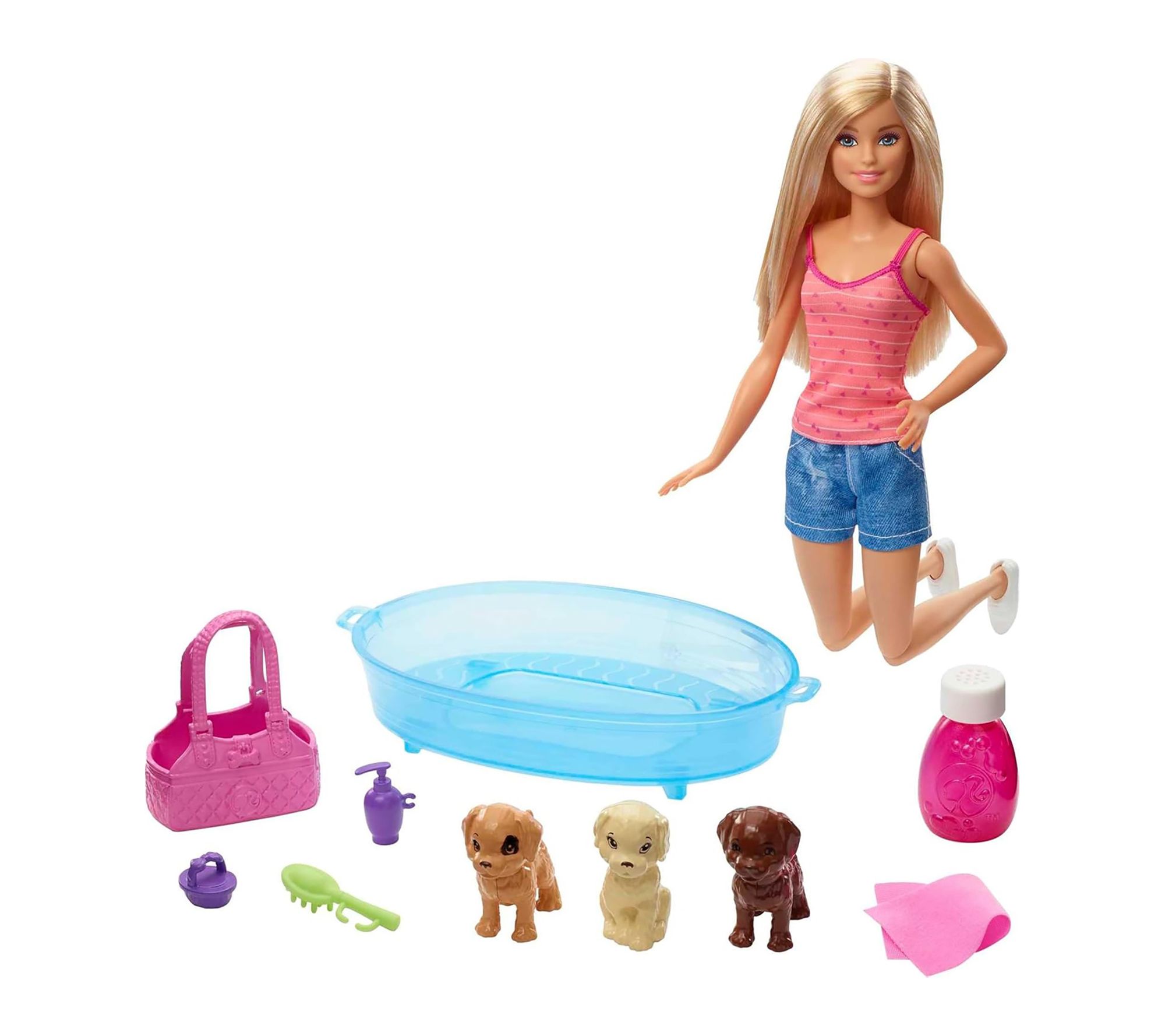 Mattel Barbie Doll and Pets Playset