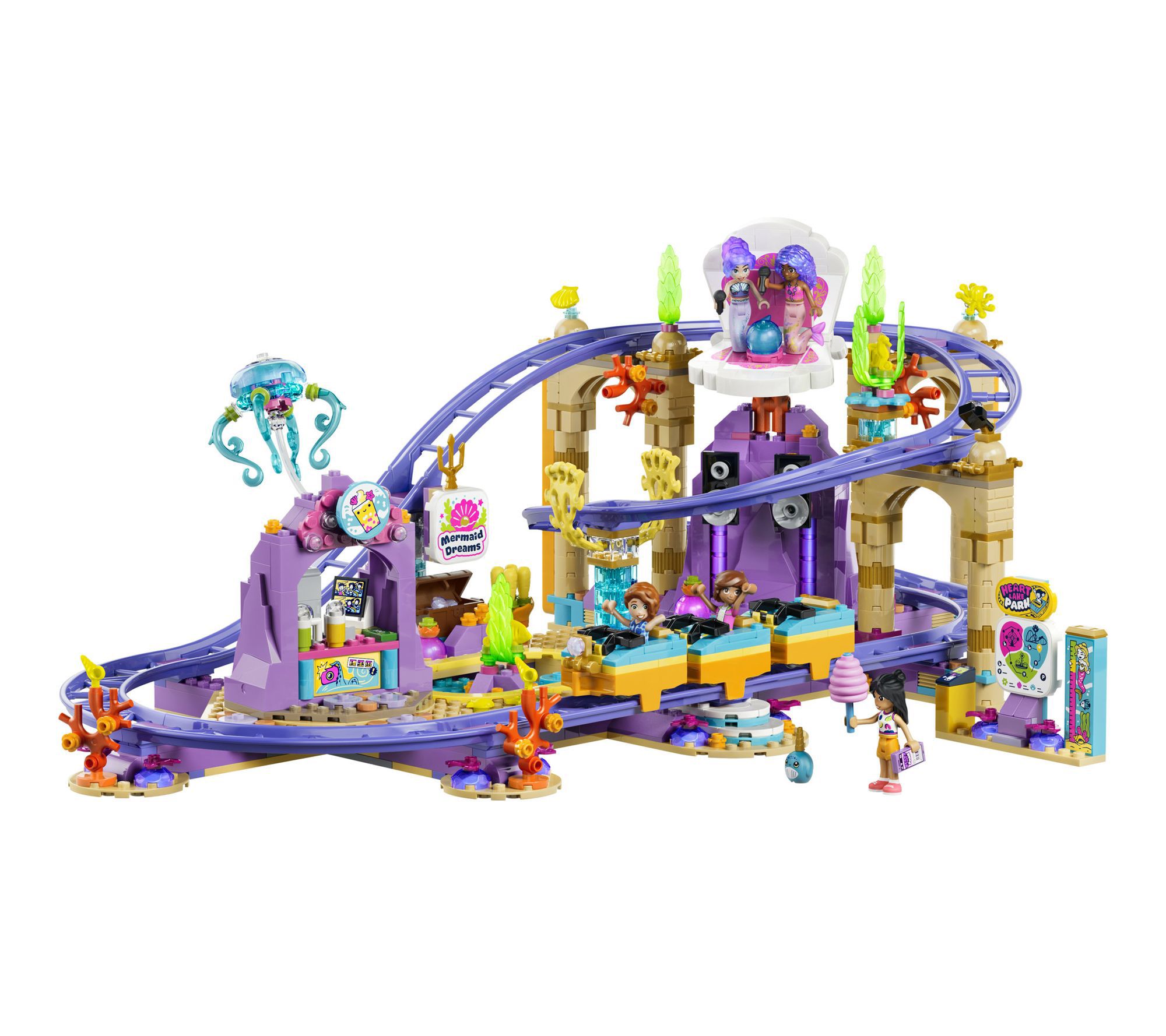 LEGO Friends Mermaid Roller Coaster Ride 42703 864 Pieces